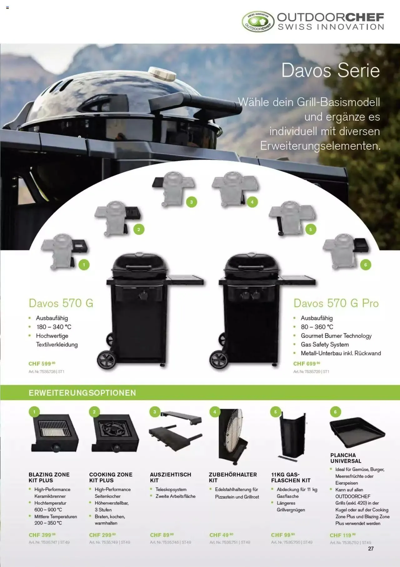 DO IT+GARDEN MIGROS - Grill von 13. Februar bis 31. Dezember 2023 - Prospekt seite  27