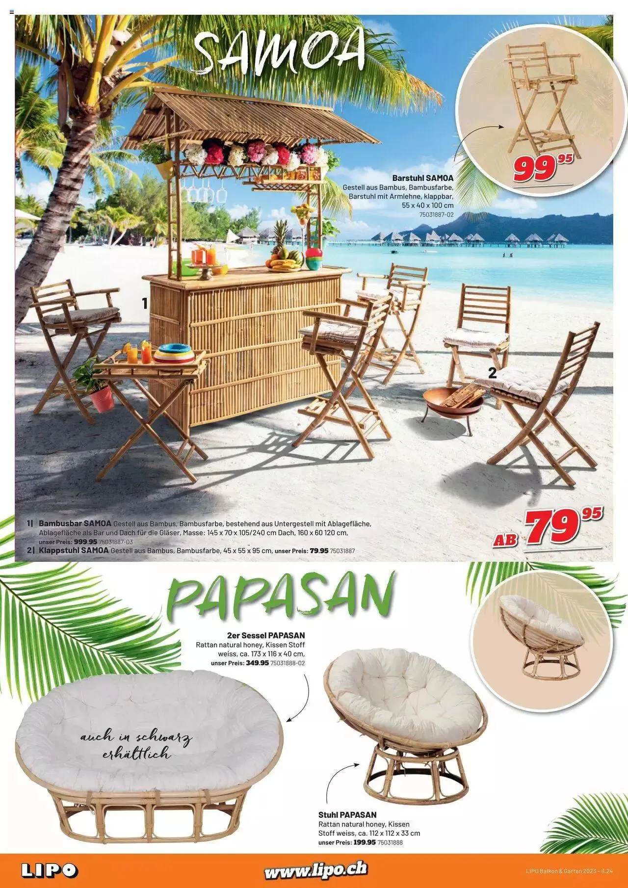 Lipo - Gartenkatalog 2023 von 23. Februar bis 30. September 2023 - Prospekt seite  24