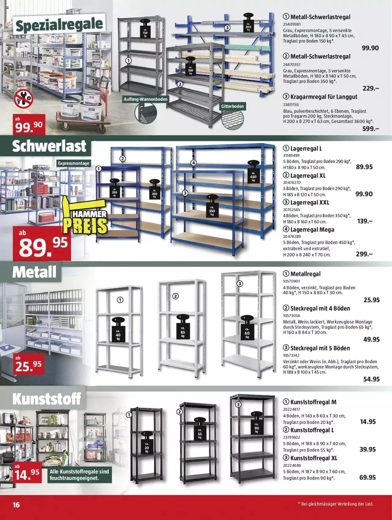 Bauhaus Aktionen von 28. August bis 1. Oktober 2023 - Prospekt seite  16