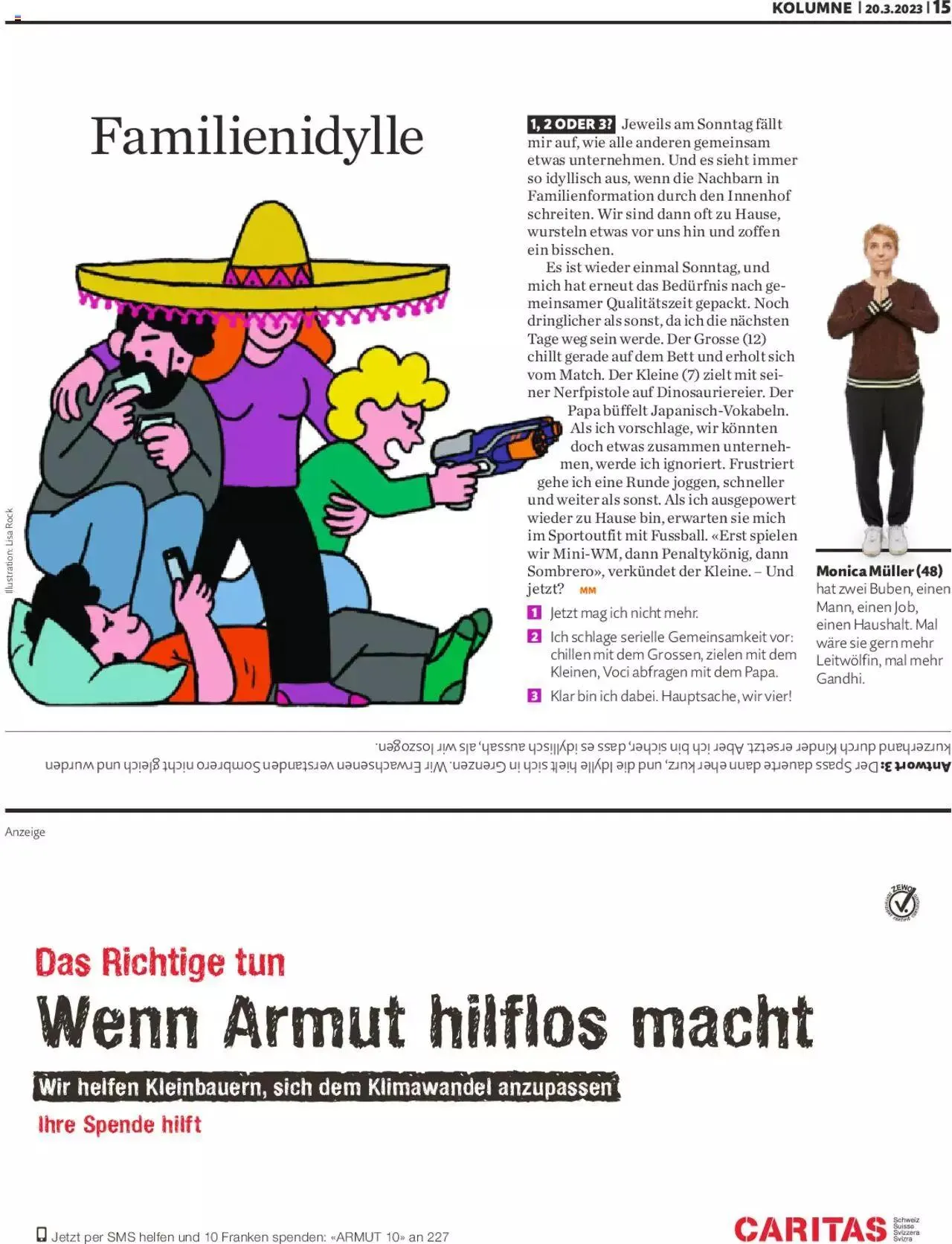 Migros - Magazin von 20. März bis 31. Dezember 2023 - Prospekt seite 15