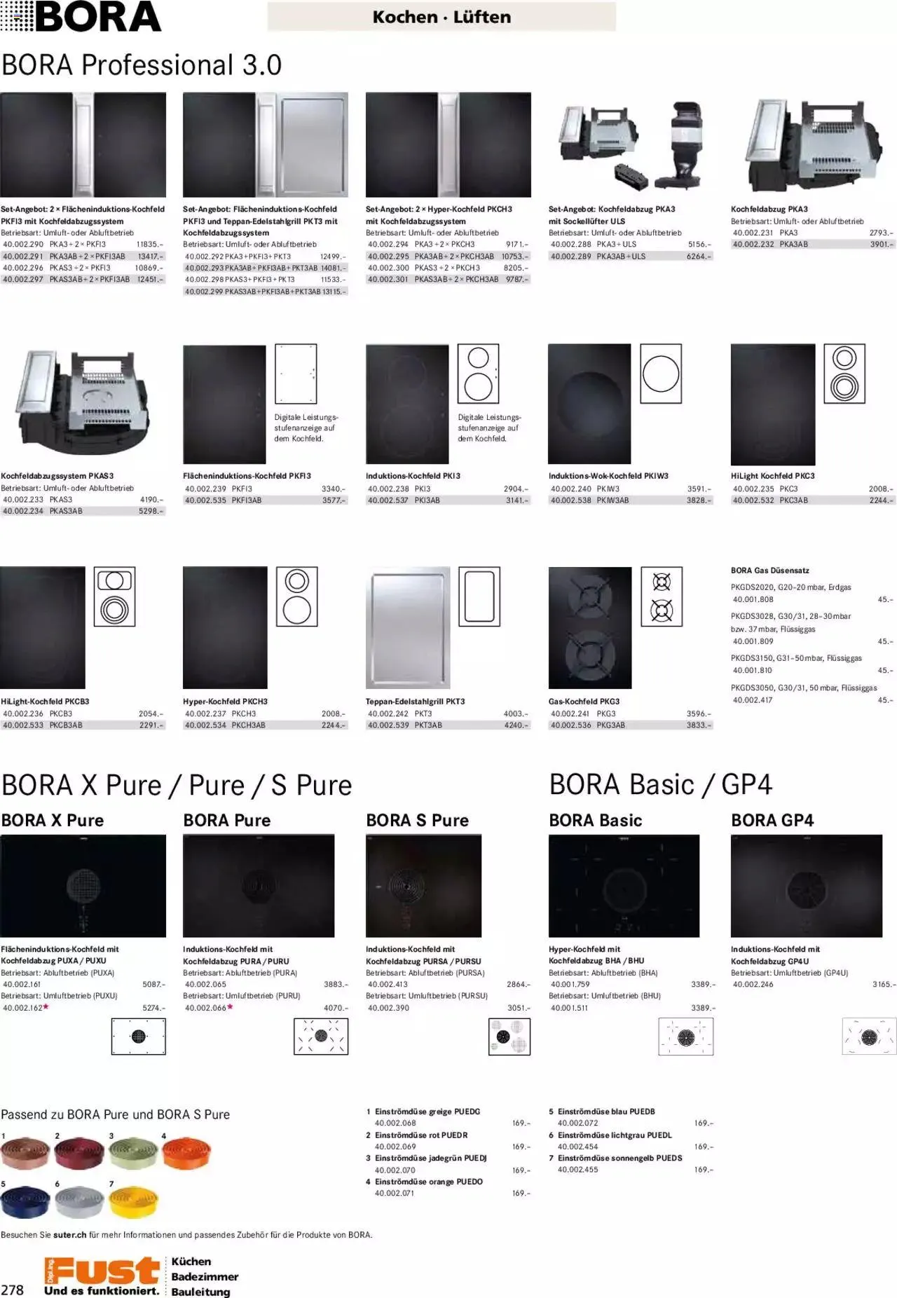 Fust - Küchenmagazin - Riesenauswahl von 22. Februar bis 31. Dezember 2023 - Prospekt seite 278