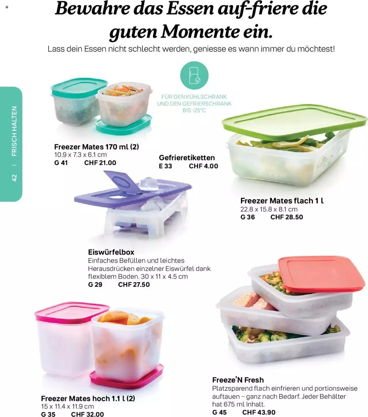 Tupperware Frühling & Sommer 2023 von 8. März bis 31. Dezember 2023 - Prospekt seite  42