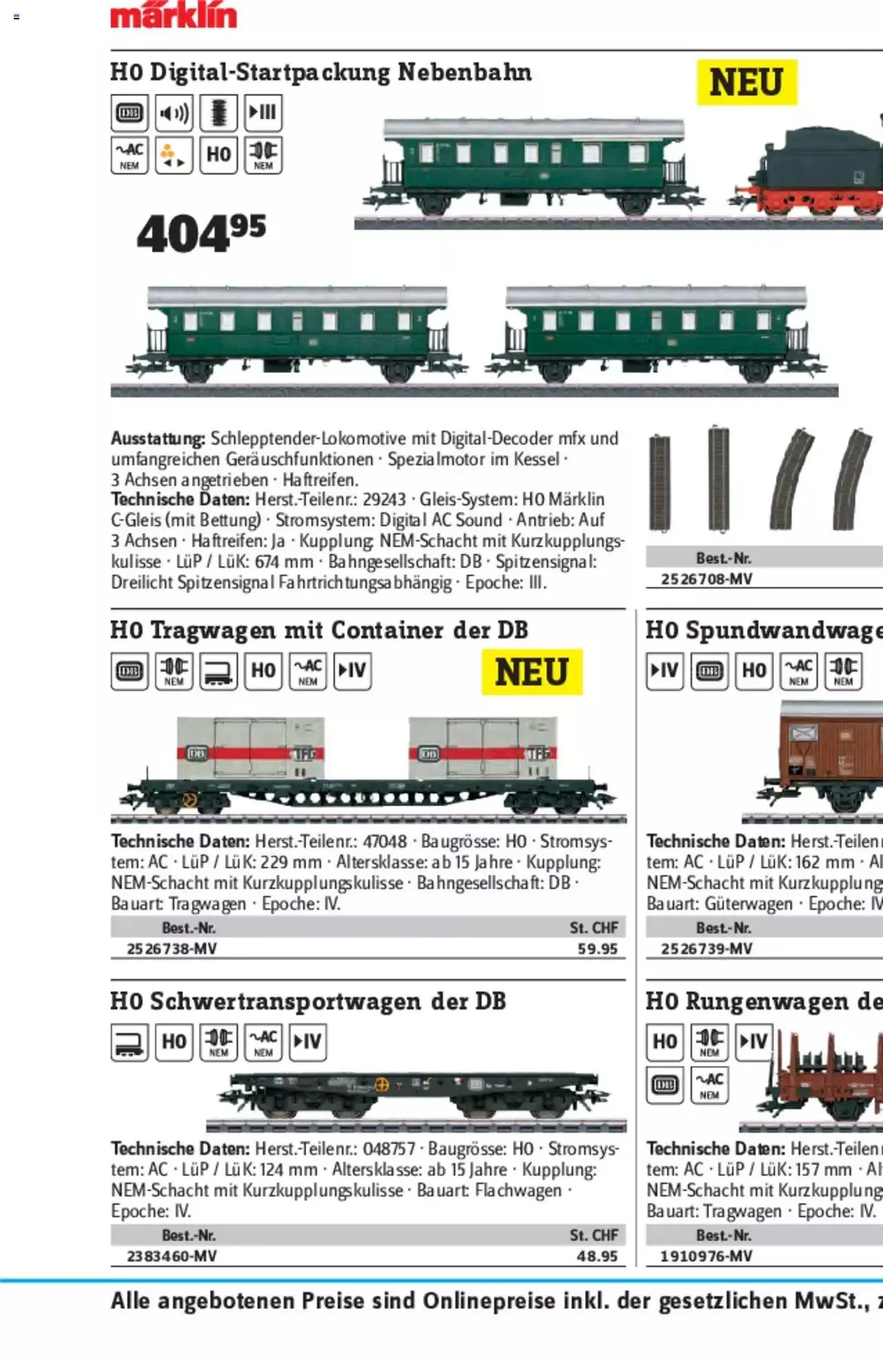 Conrad - Modellbahn Katalog 2022/23 von 5. September bis 31. Dezember 2023 - Prospekt seite  29