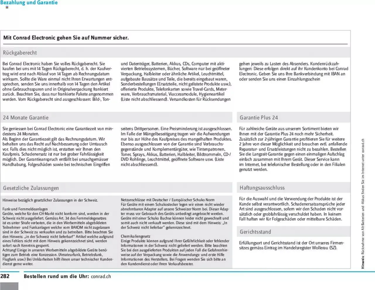 Conrad - Modellbahn 2021/22 von 1. Januar bis 31. Dezember 2023 - Prospekt seite 284