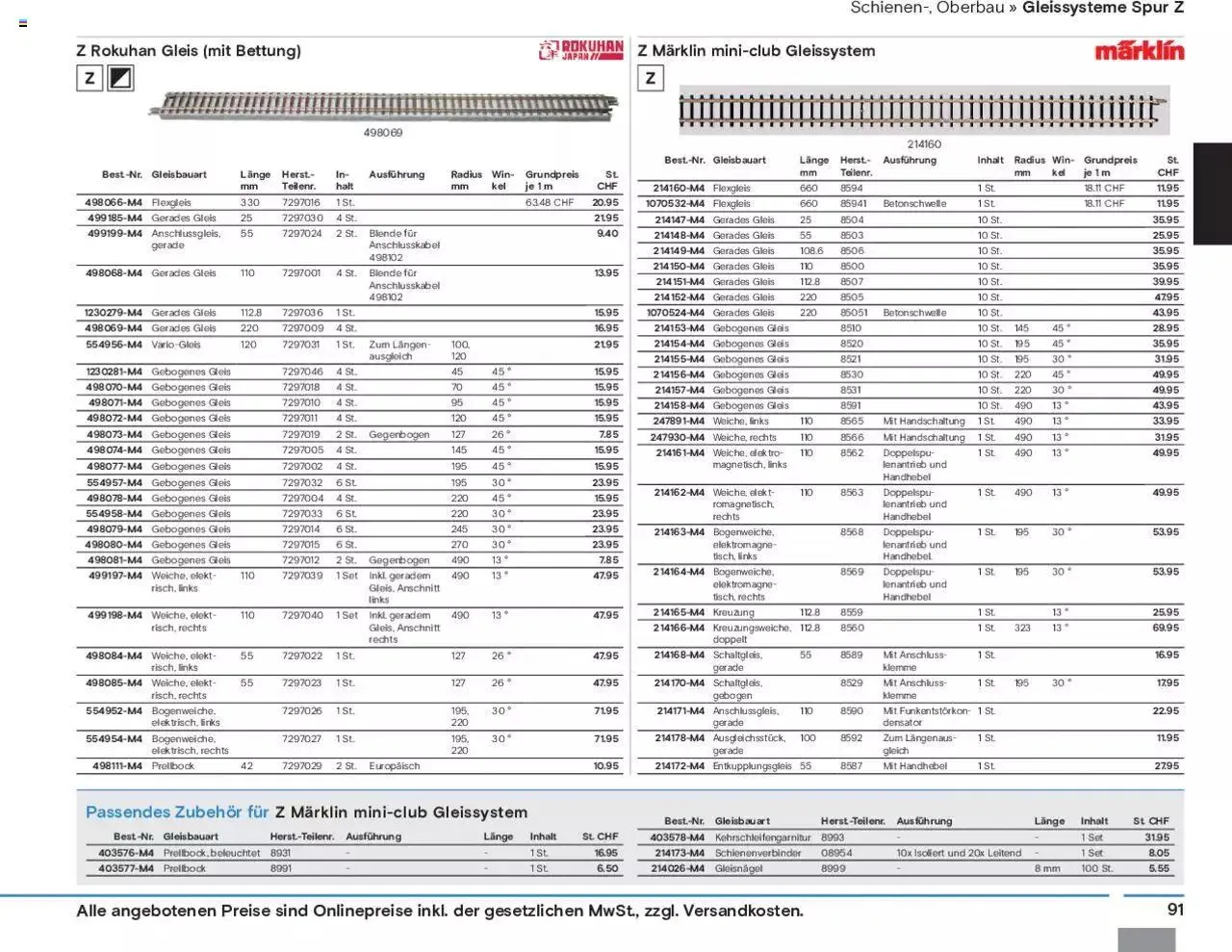 Conrad Modellbahn Katalog 2023/24 von 5. September bis 31. Dezember 2023 - Prospekt seite  93