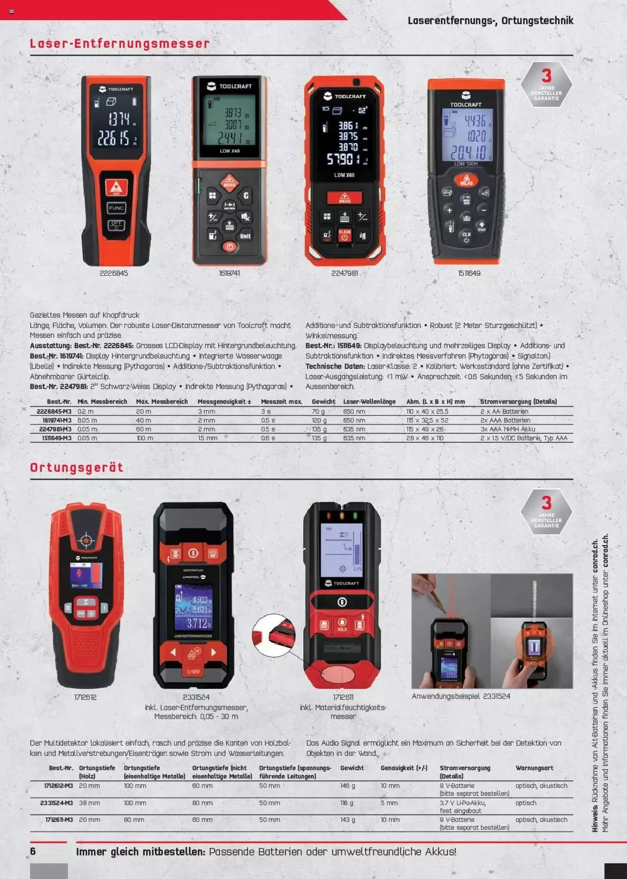 Conrad - Toolcraft News von 27. Januar bis 31. Dezember 2024 - Prospekt seite  6