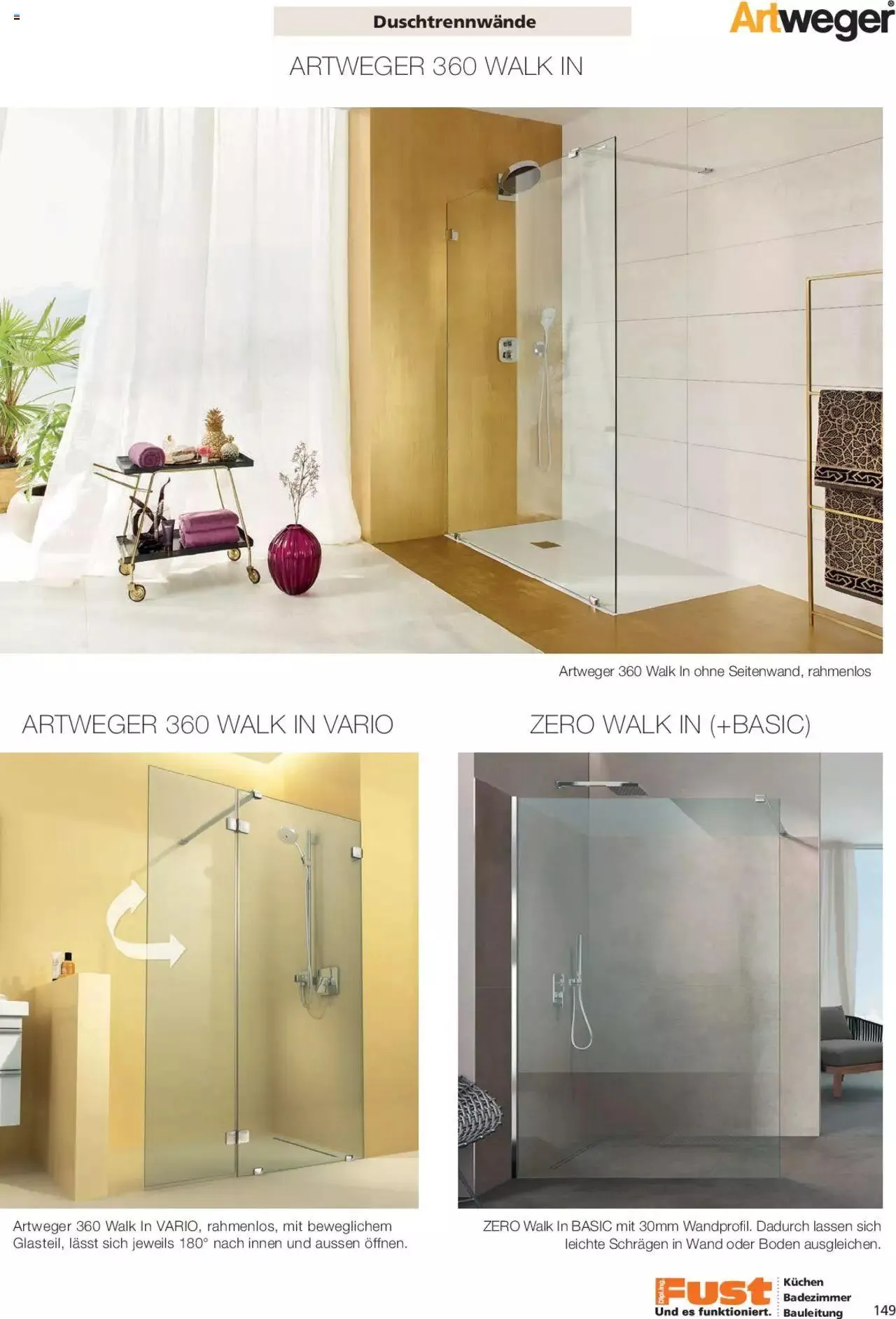 Fust Aktionen Badezimmermagazin von 17. April bis 31. Dezember 2024 - Prospekt seite  149