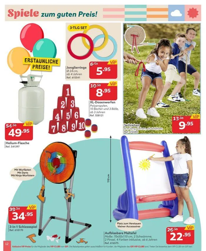 Auf den Sommer vorbereitet mit den guten Gifi-Preisen von 28. Mai bis 10. Juni 2024 - Prospekt seite  3