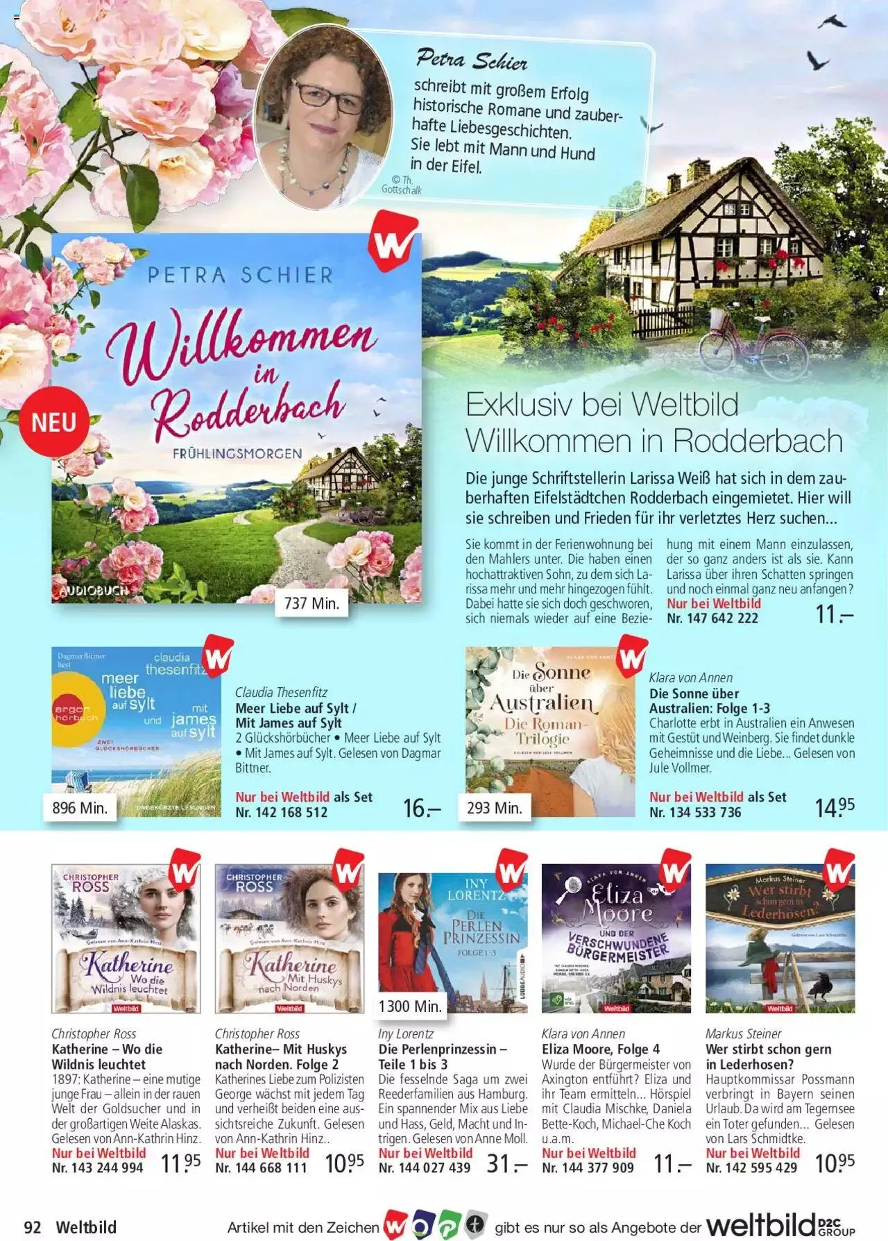 Weltbild Aktionen von 1. Juli bis 31. Juli 2023 - Prospekt seite 92