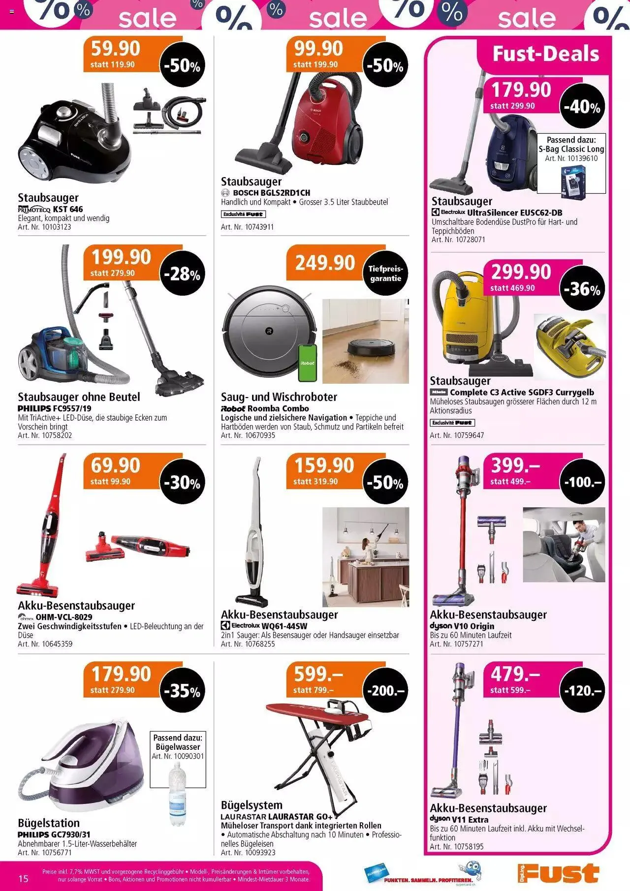 Fust Multimedia Post von 4. Juli bis 23. Juli 2023 - Prospekt seite  31