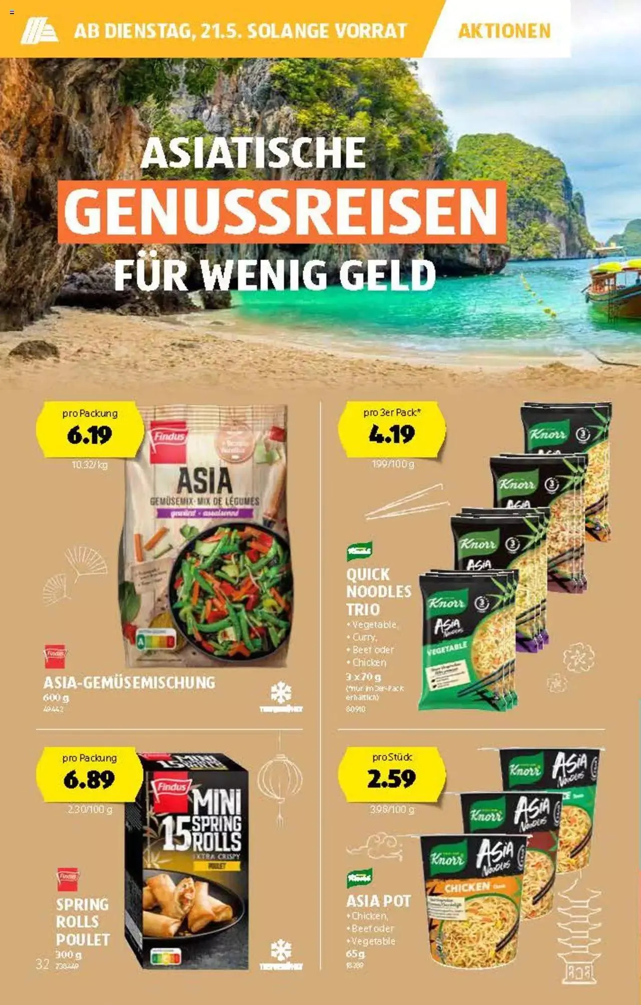 Aldi Aktionen von 16. Mai bis 22. Mai 2024 - Prospekt seite  31