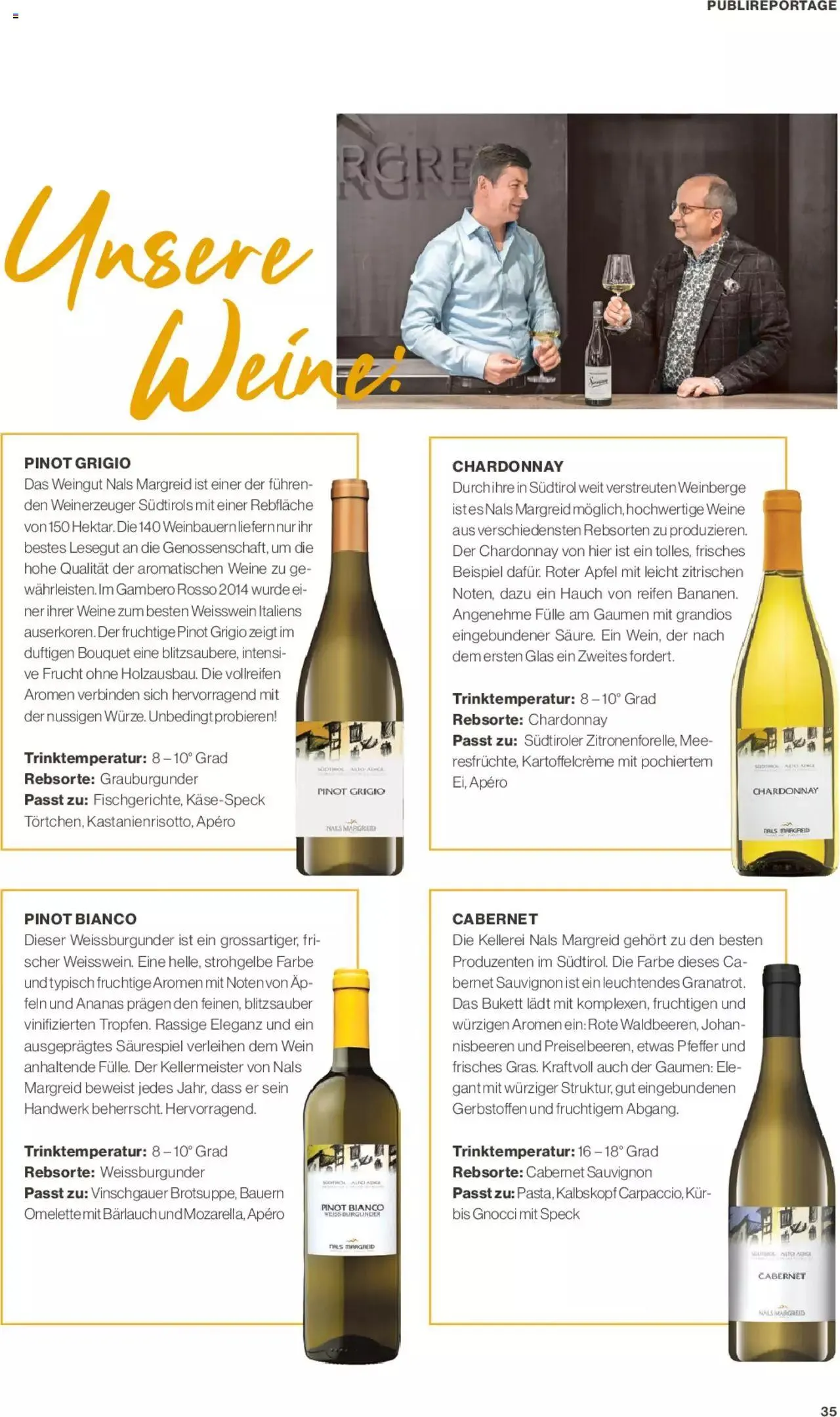 SPAR Kundenmagazin von 22. September bis 31. Dezember 2023 - Prospekt seite  35