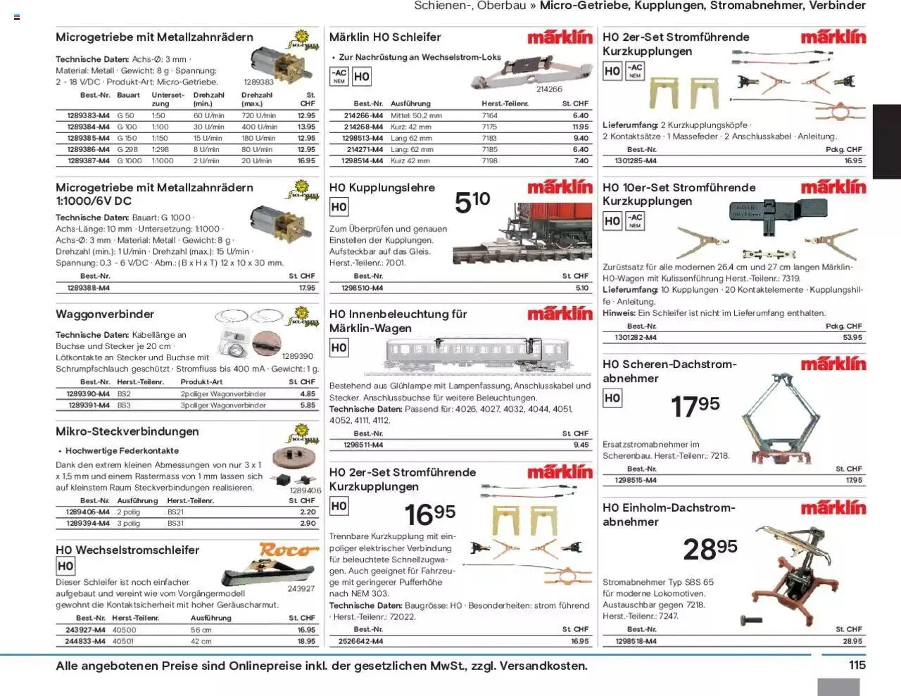 Conrad Modellbahn Katalog 2023/24 von 5. September bis 31. Dezember 2023 - Prospekt seite  117