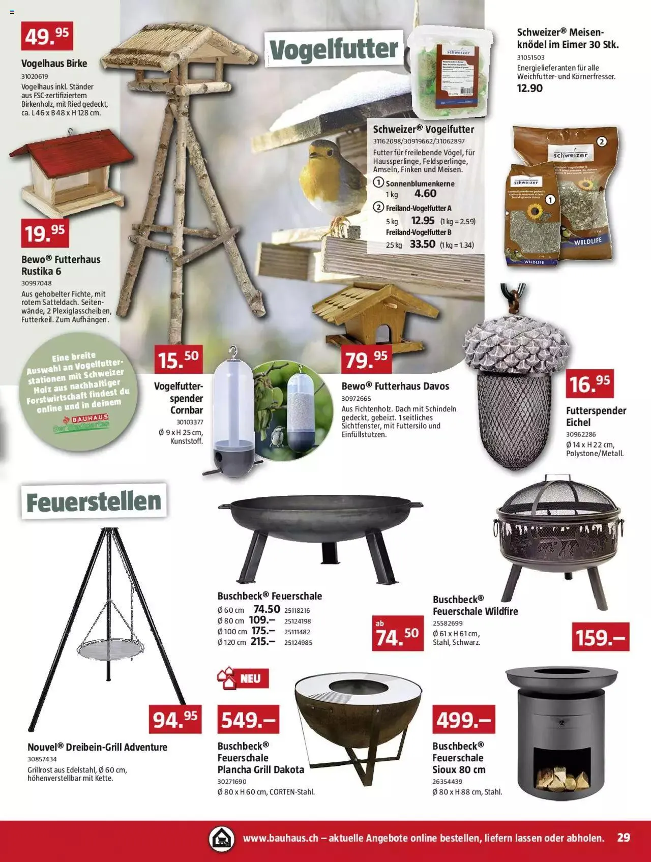 Bauhaus Aktionen von 2. Oktober bis 29. Oktober 2023 - Prospekt seite 29
