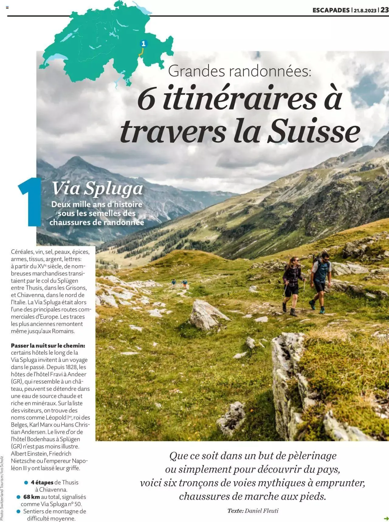 Migros - Magazin FR von 21. August bis 31. Dezember 2023 - Prospekt seite  23