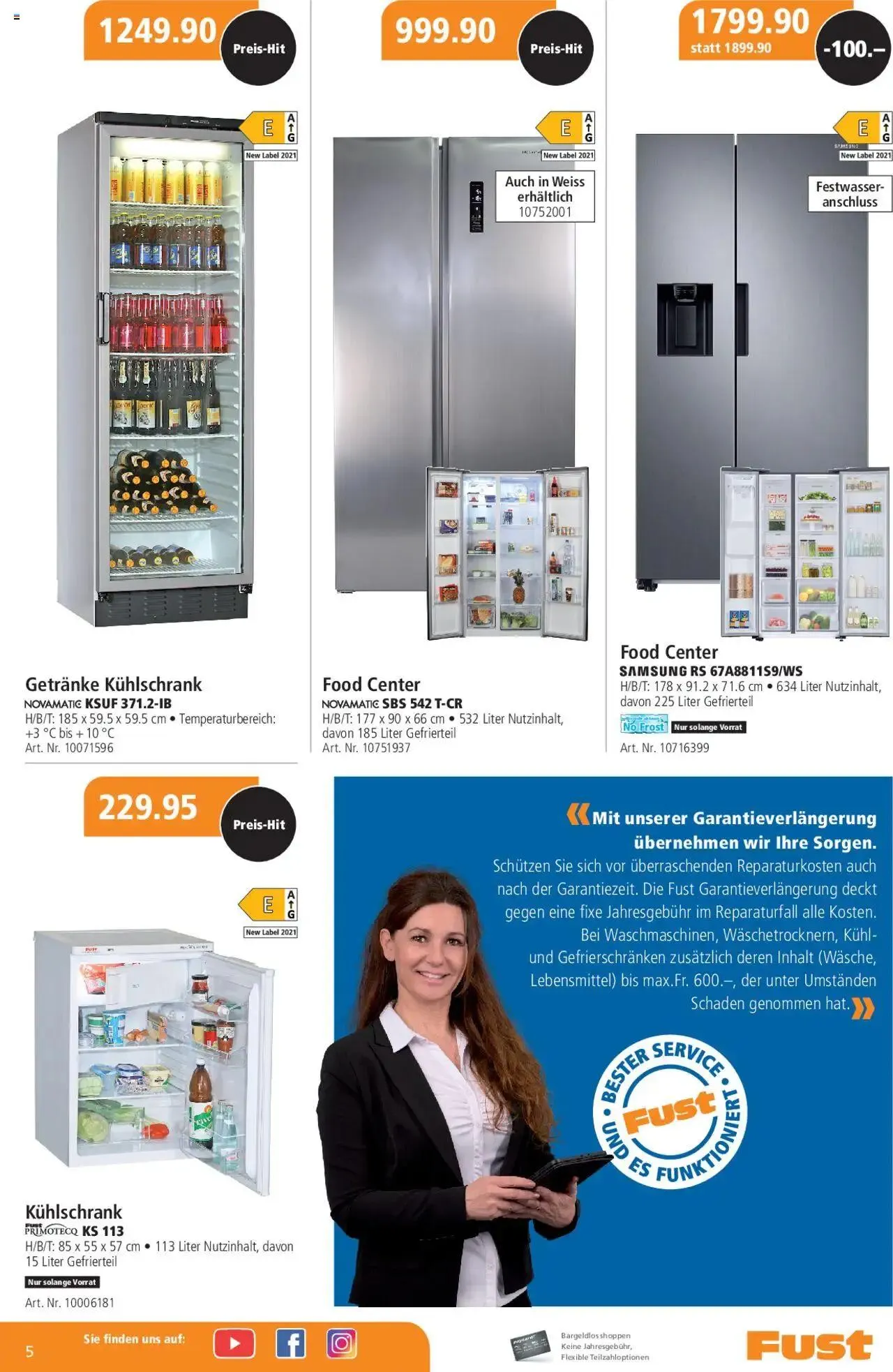 Fust Aktionen von 24. September bis 26. Oktober 2025 - Prospekt seite 5
