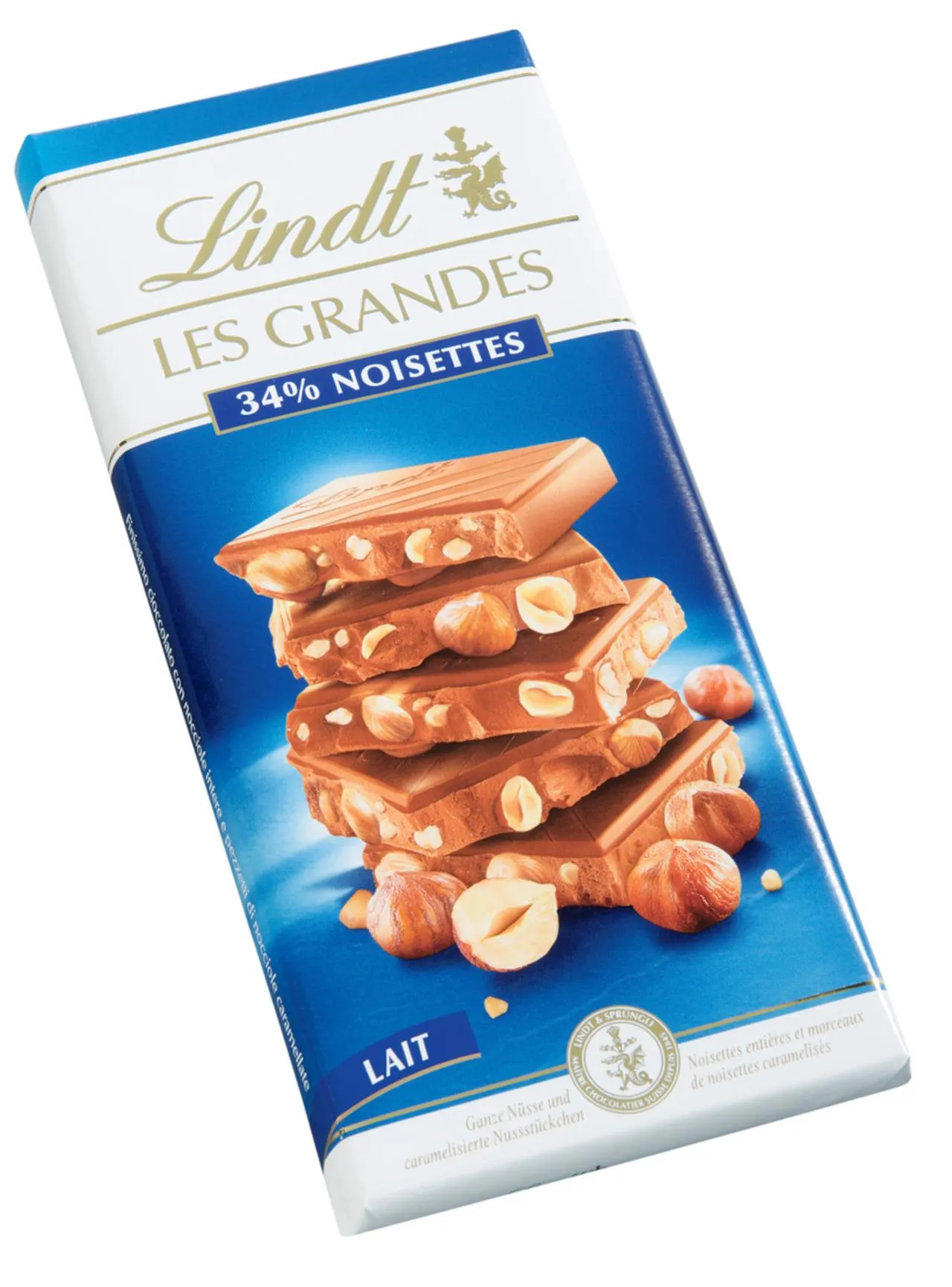 Lindt Les Grandes, Haselnüsse/Milch