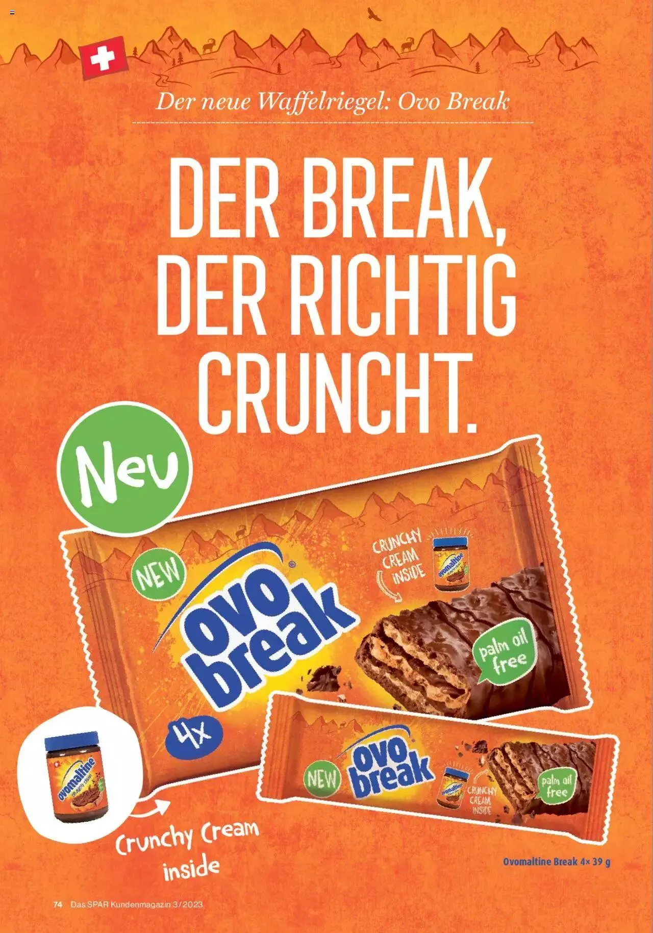 SPAR Kundenmagazin von 22. September bis 31. Dezember 2023 - Prospekt seite 74