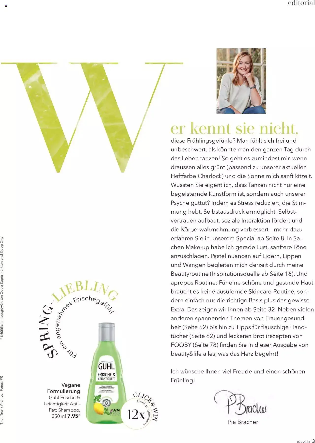 Coop Aktionen Beauty & Life von 29. April bis 31. Dezember 2024 - Prospekt seite  3
