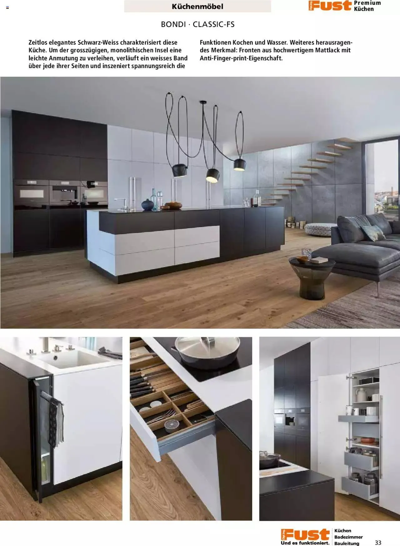 Fust - Küchenmagazin - Riesenauswahl von 22. Februar bis 31. Dezember 2023 - Prospekt seite 33