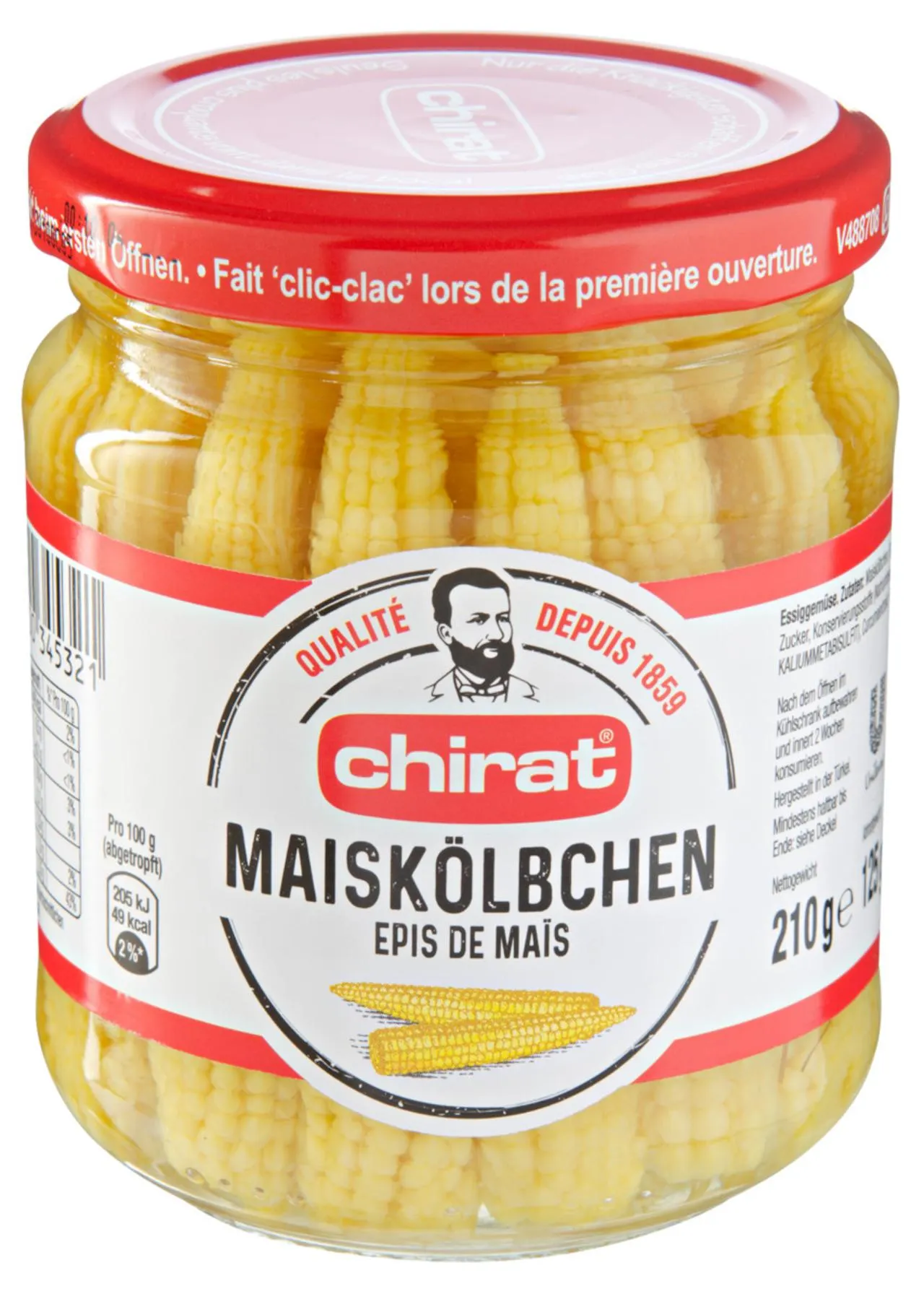 Chirat Maiskölbchen
