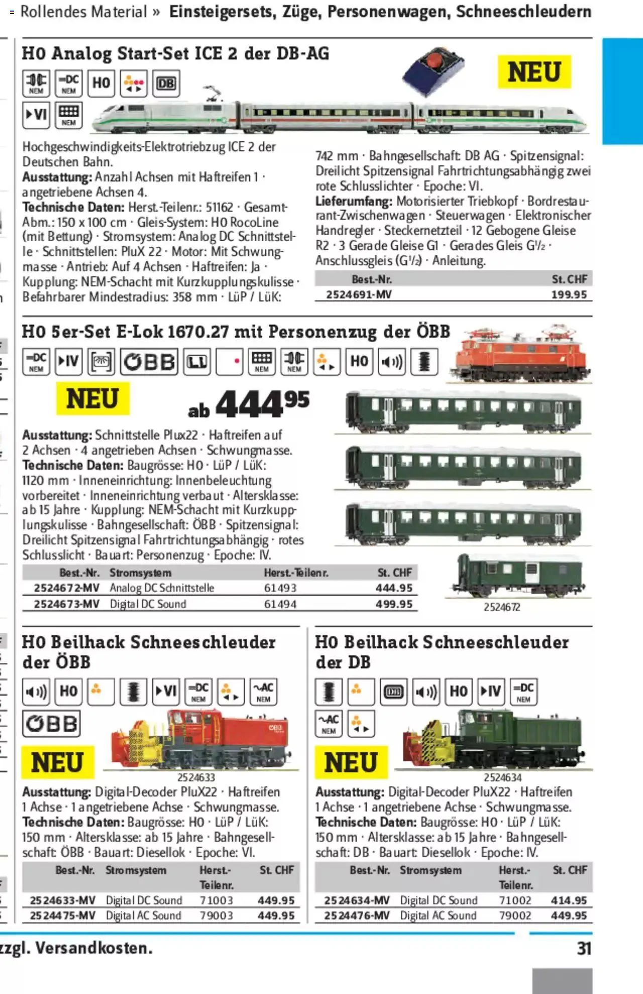 Conrad - Modellbahn Katalog 2022/23 von 5. September bis 31. Dezember 2023 - Prospekt seite  66