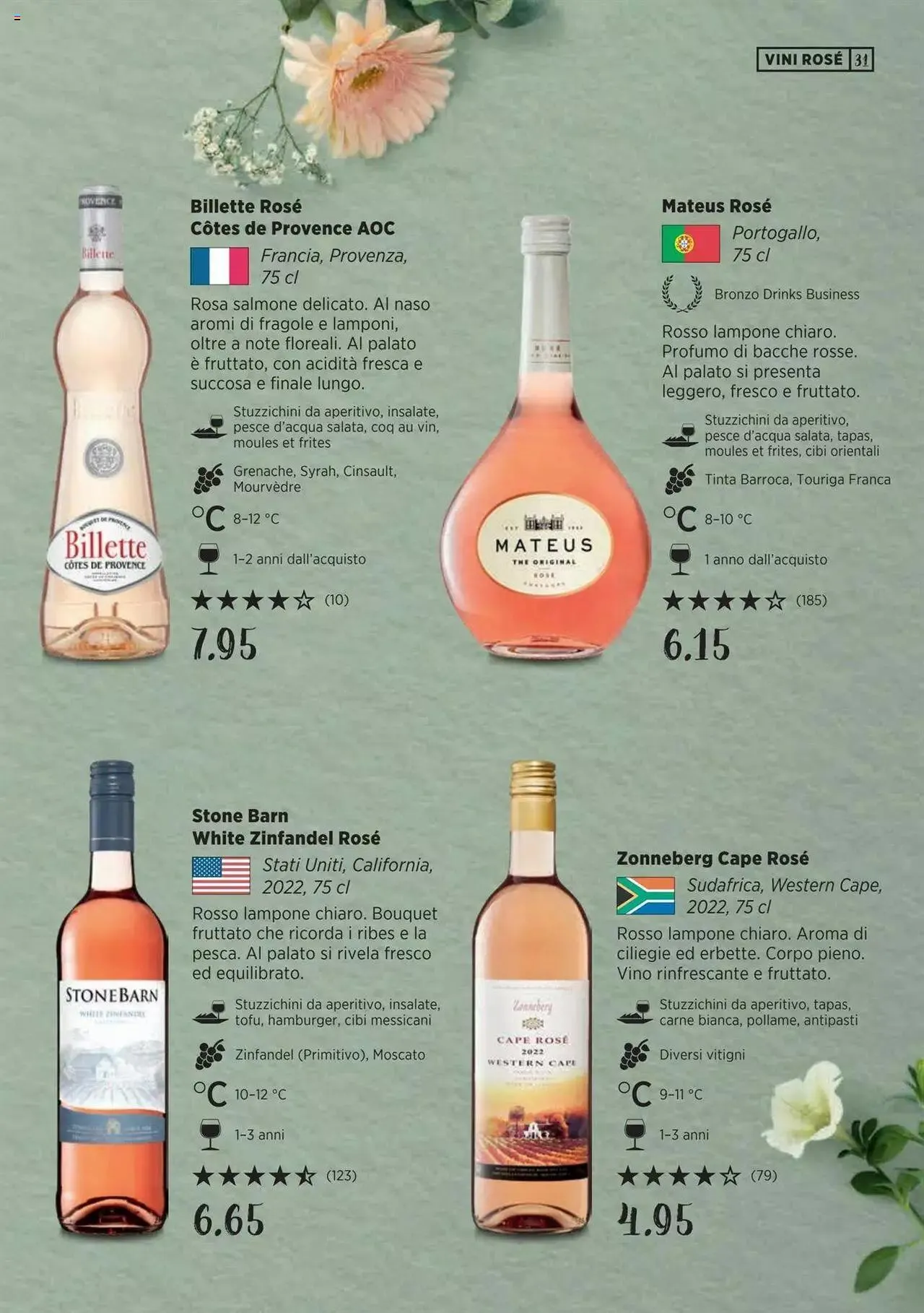 Denner Guida dei vini 2023 / 2024 IT von 11. September bis 31. Dezember 2023 - Prospekt seite  31