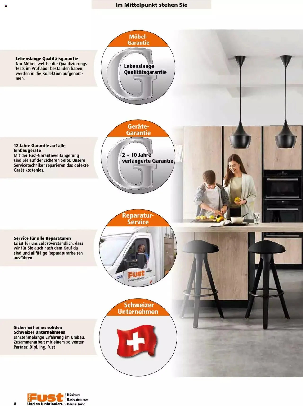 Fust - Küchenmagazin - Riesenauswahl von 22. Februar bis 31. Dezember 2023 - Prospekt seite 8