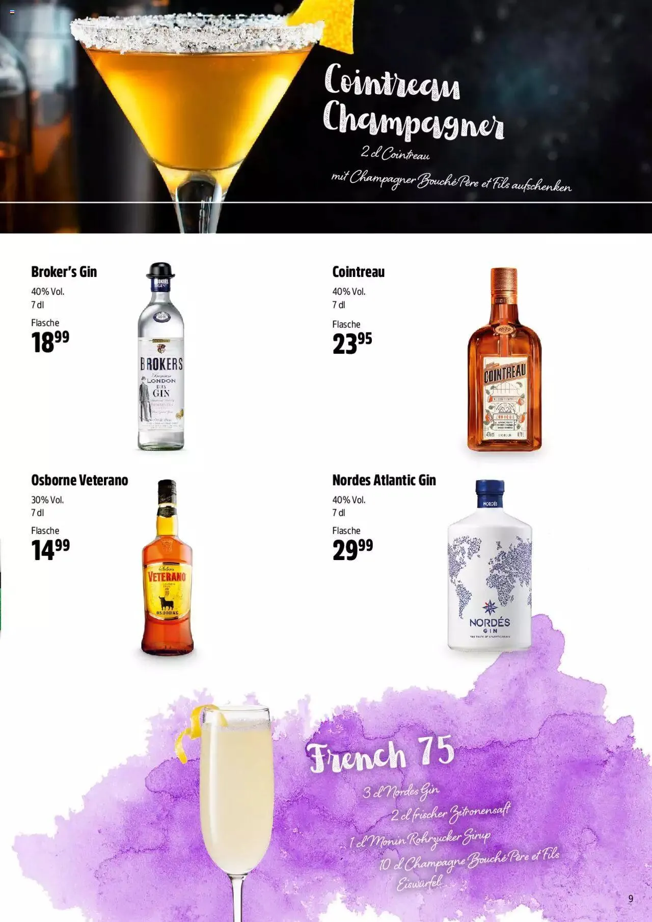 TopCC Aktionen Cocktails von 30. Mai bis 31. Dezember 2023 - Prospekt seite 9