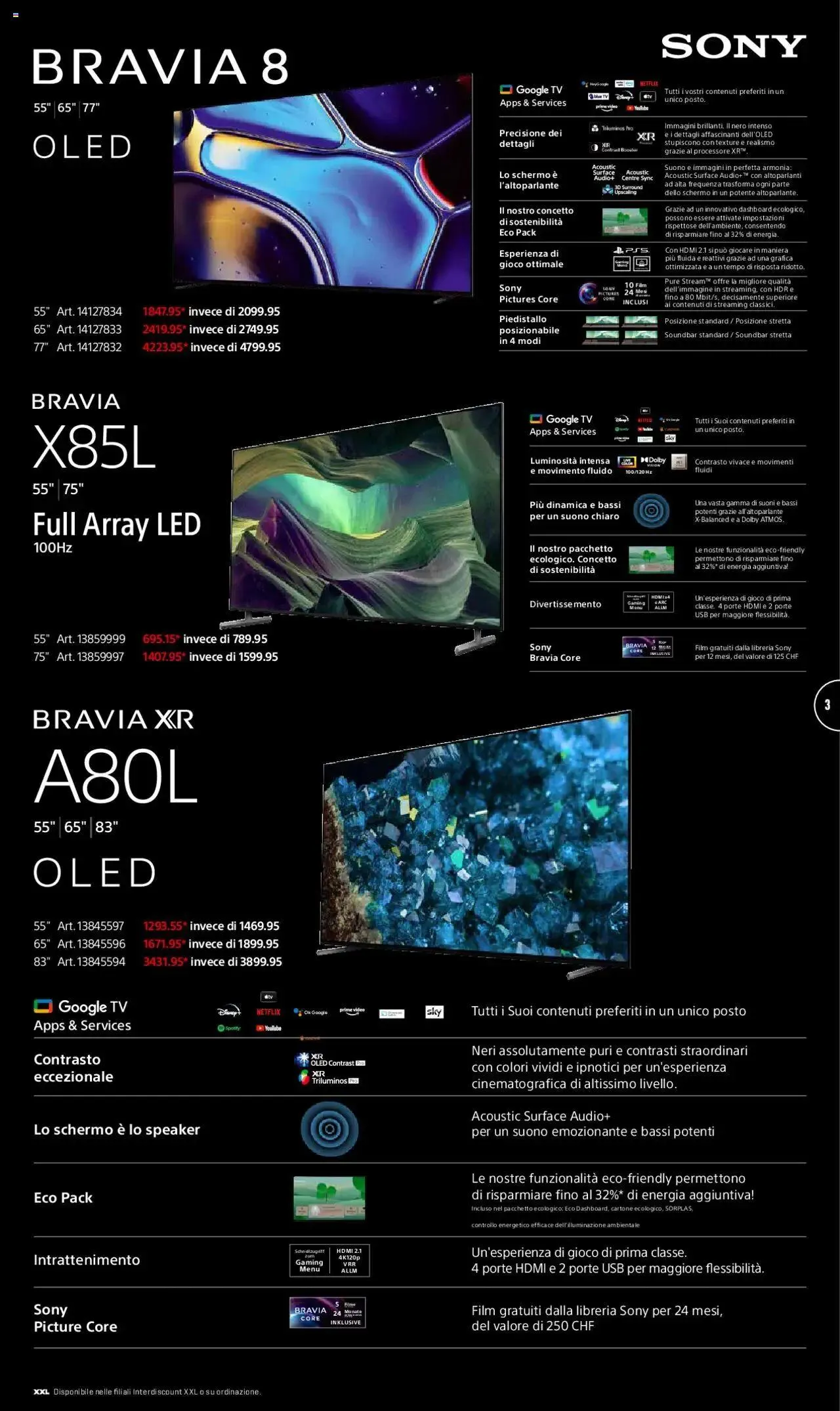 Interdiscount Prospetto von 2. September bis 22. September 2024 - Prospekt seite  3
