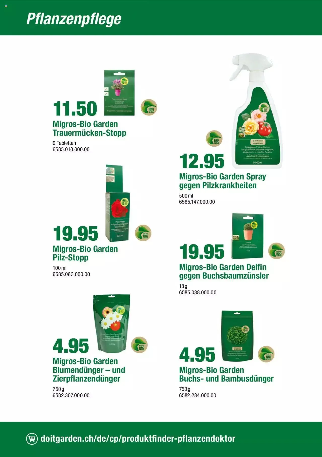DO IT+GARDEN MIGROS - Biodiversität Broschüre von 9. März bis 31. Dezember 2024 - Prospekt seite  29