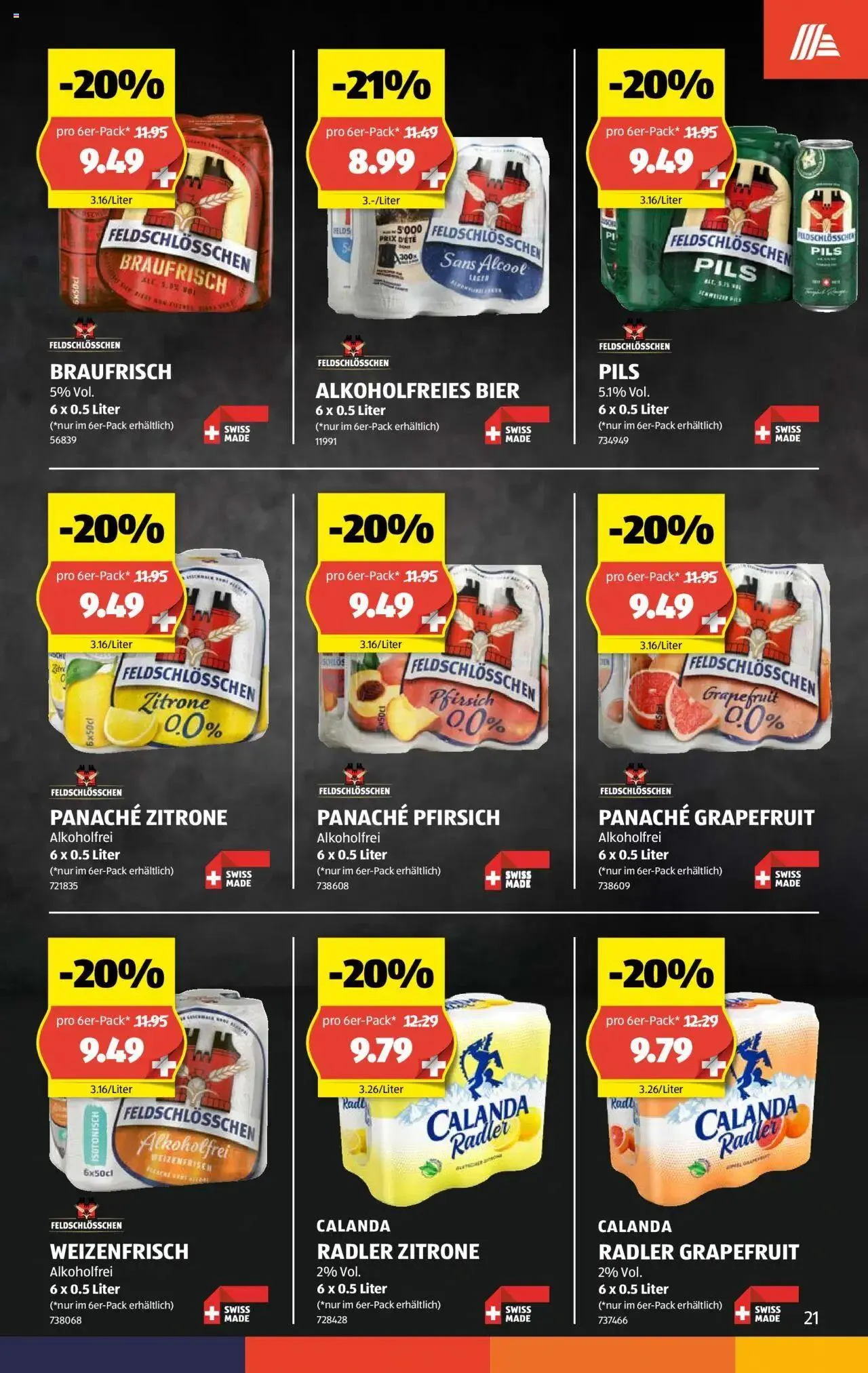 Aldi Aktionen von 11. Juli bis 17. Juli 2024 - Prospekt seite  21