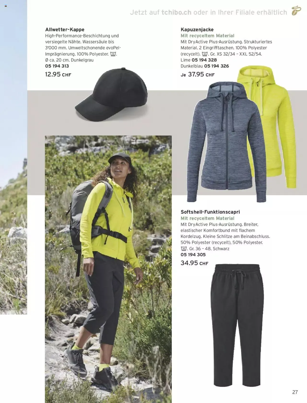 Tchibo Aktionen von 22. April bis 31. Dezember 2024 - Prospekt seite  27