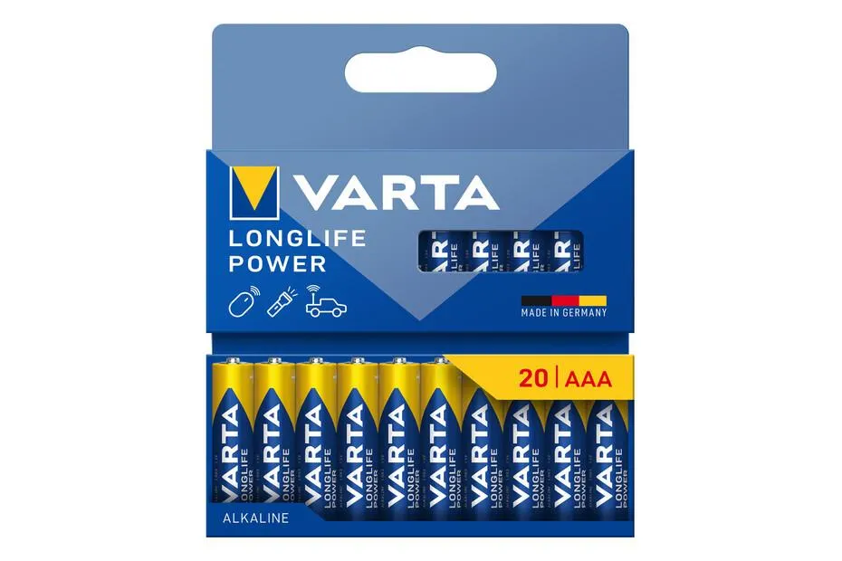 Varta Batterien Longlife Power AAA/LR03 20 Stück