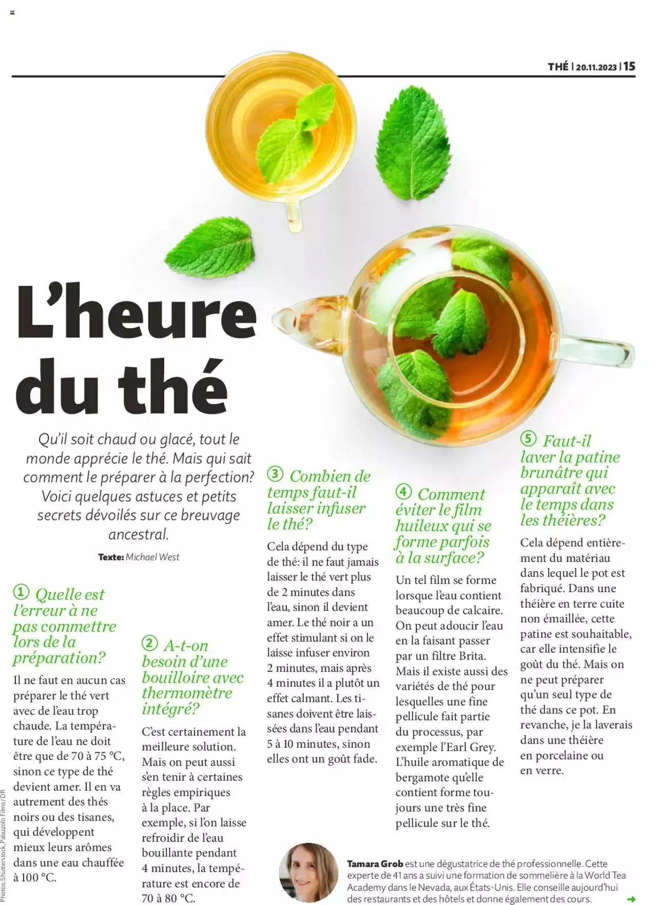 Migros Magazin FR von 20. November bis 31. Dezember 2023 - Prospekt seite  15