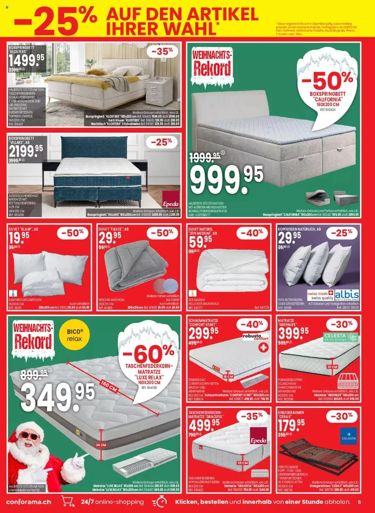 Conforama Aktionen von 28. November bis 11. Dezember 2023 - Prospekt seite 5