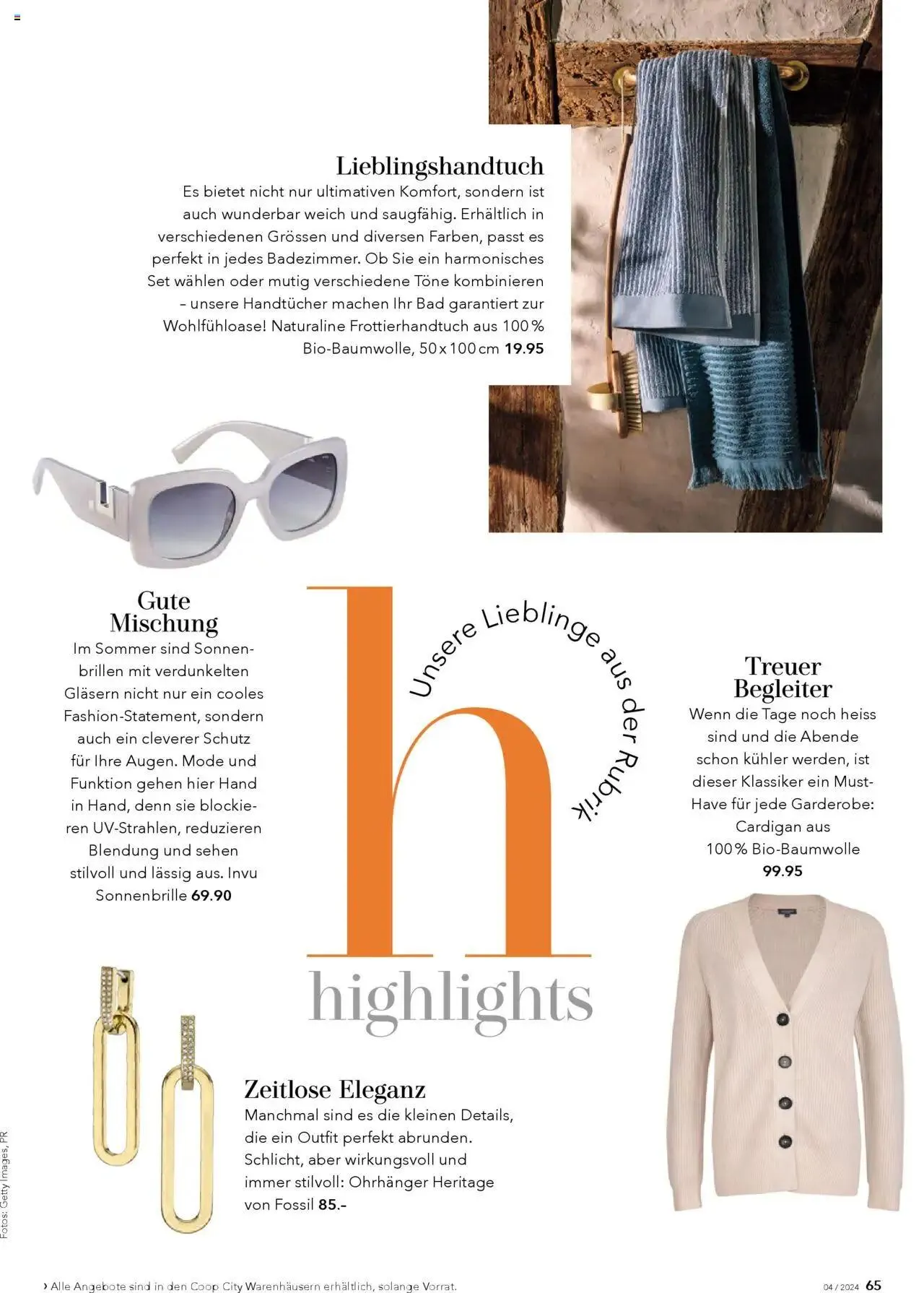 Coop Aktionen Beauty & Life von 27. August bis 31. Dezember 2024 - Prospekt seite  65