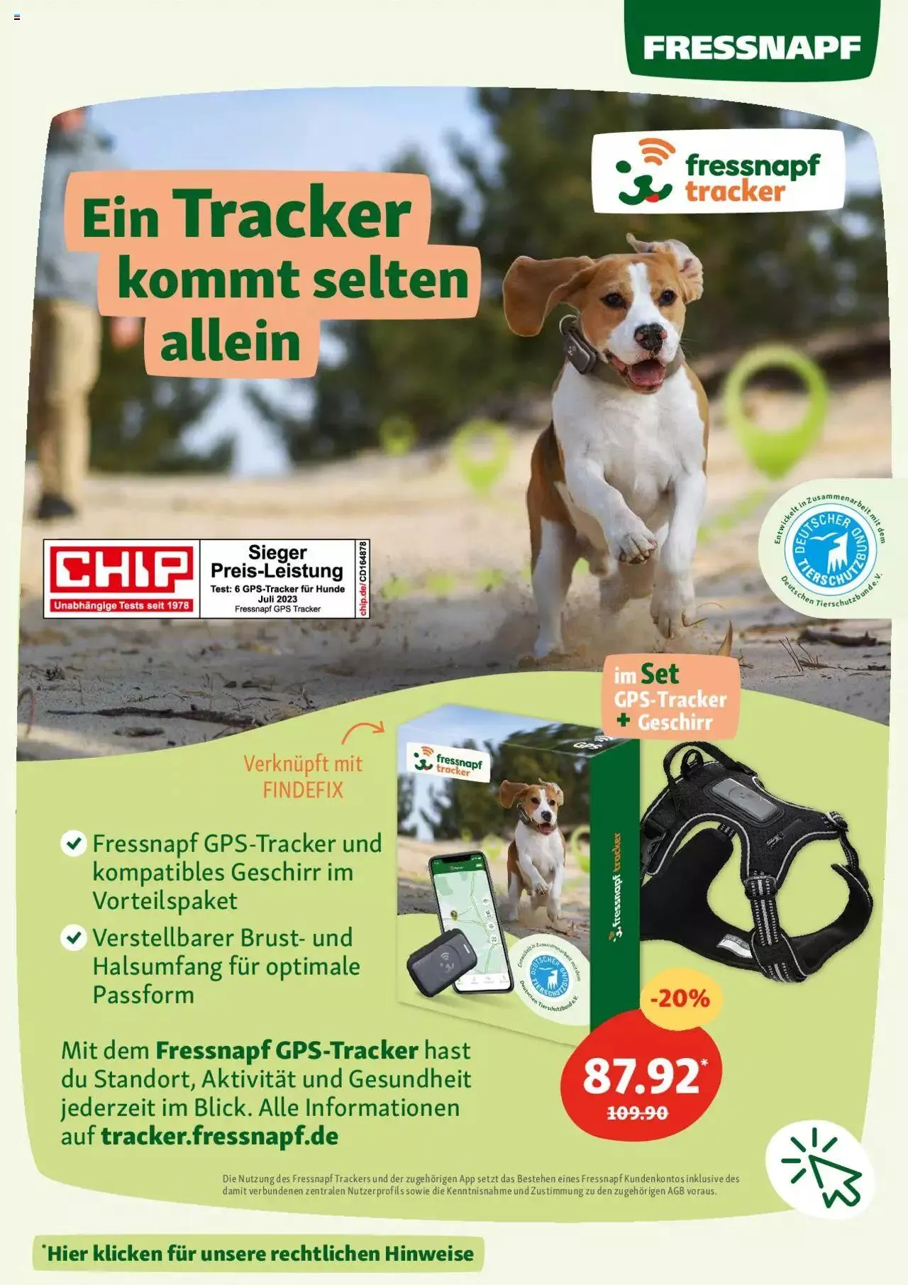 Fressnapf Leaflet von 2. April bis 6. April 2024 - Prospekt seite  21