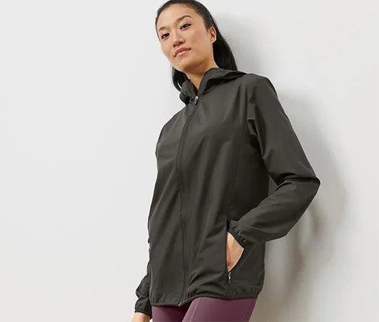 Leichte Funktionsjacke, packable