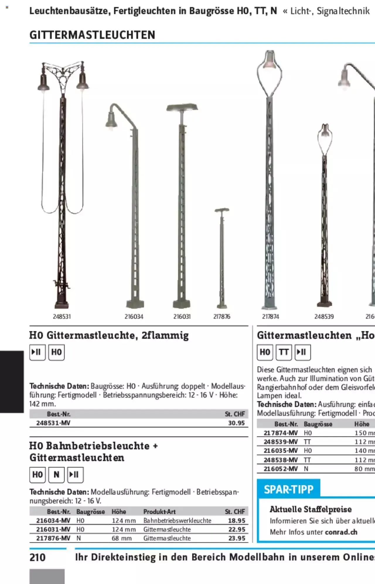 Conrad - Modellbahn Katalog 2022/23 von 5. September bis 31. Dezember 2023 - Prospekt seite  423