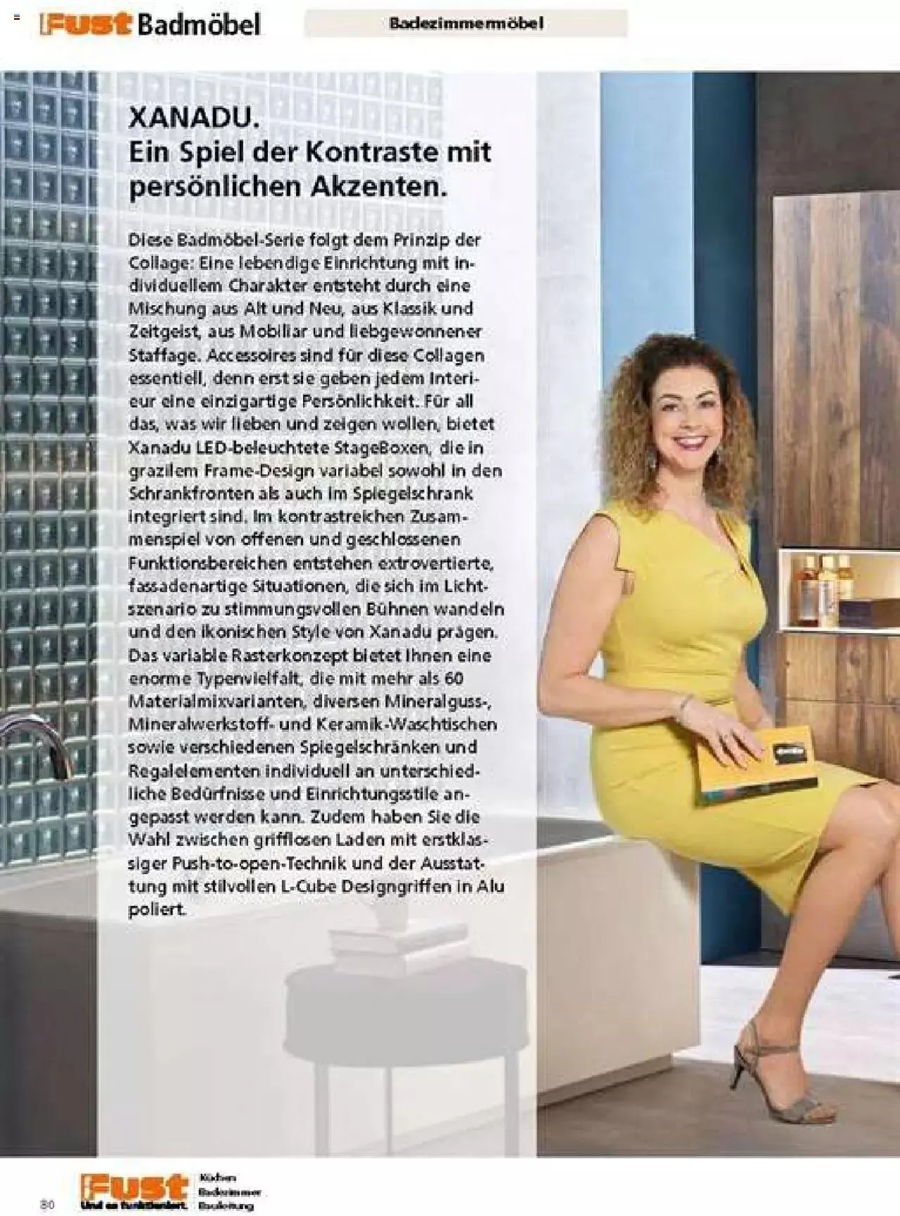Fust Badezimmermagazin von 17. April bis 31. Dezember 2023 - Prospekt seite  80