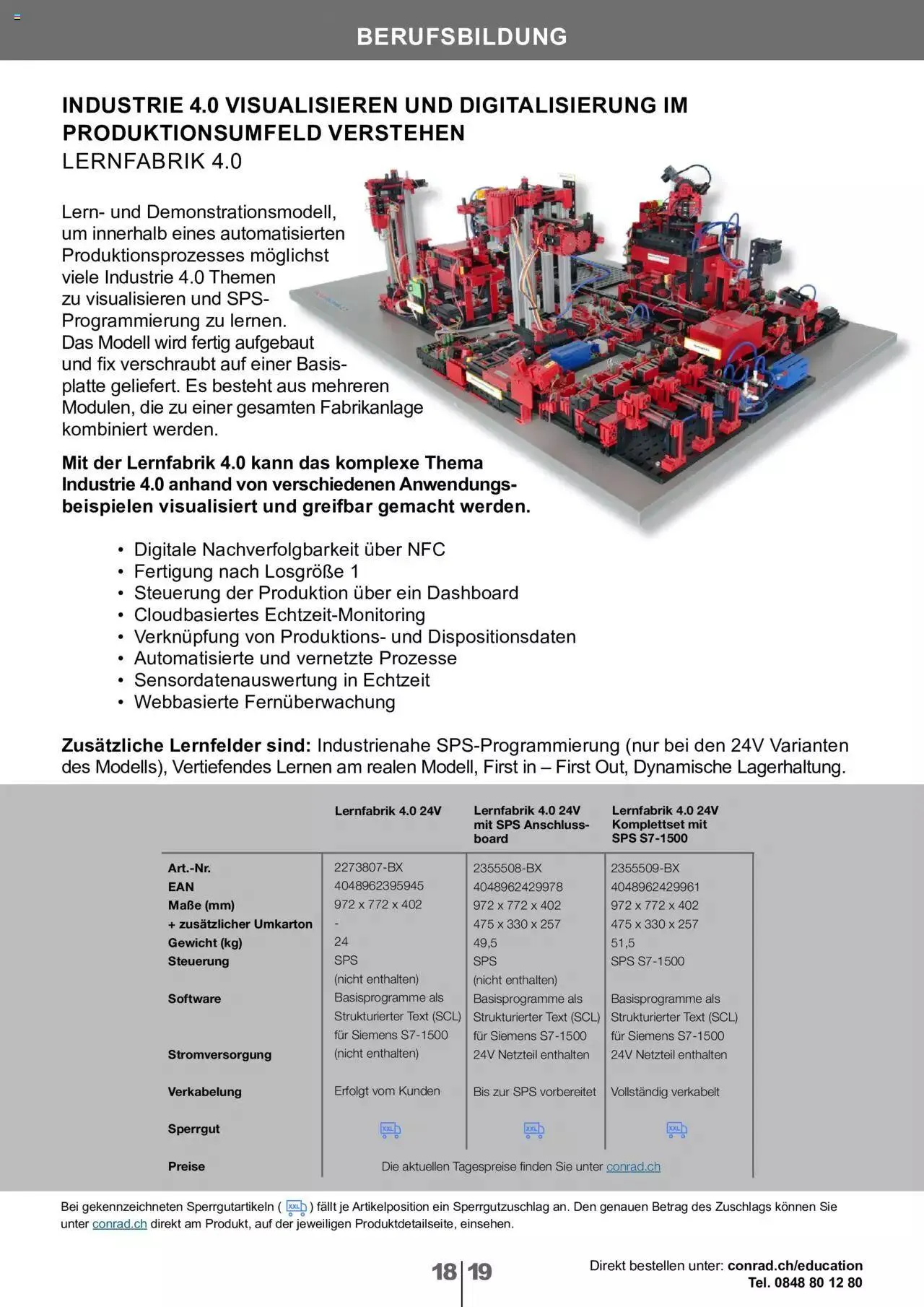 Conrad Fischertechnik education von 14. März bis 31. Dezember 2023 - Prospekt seite  19