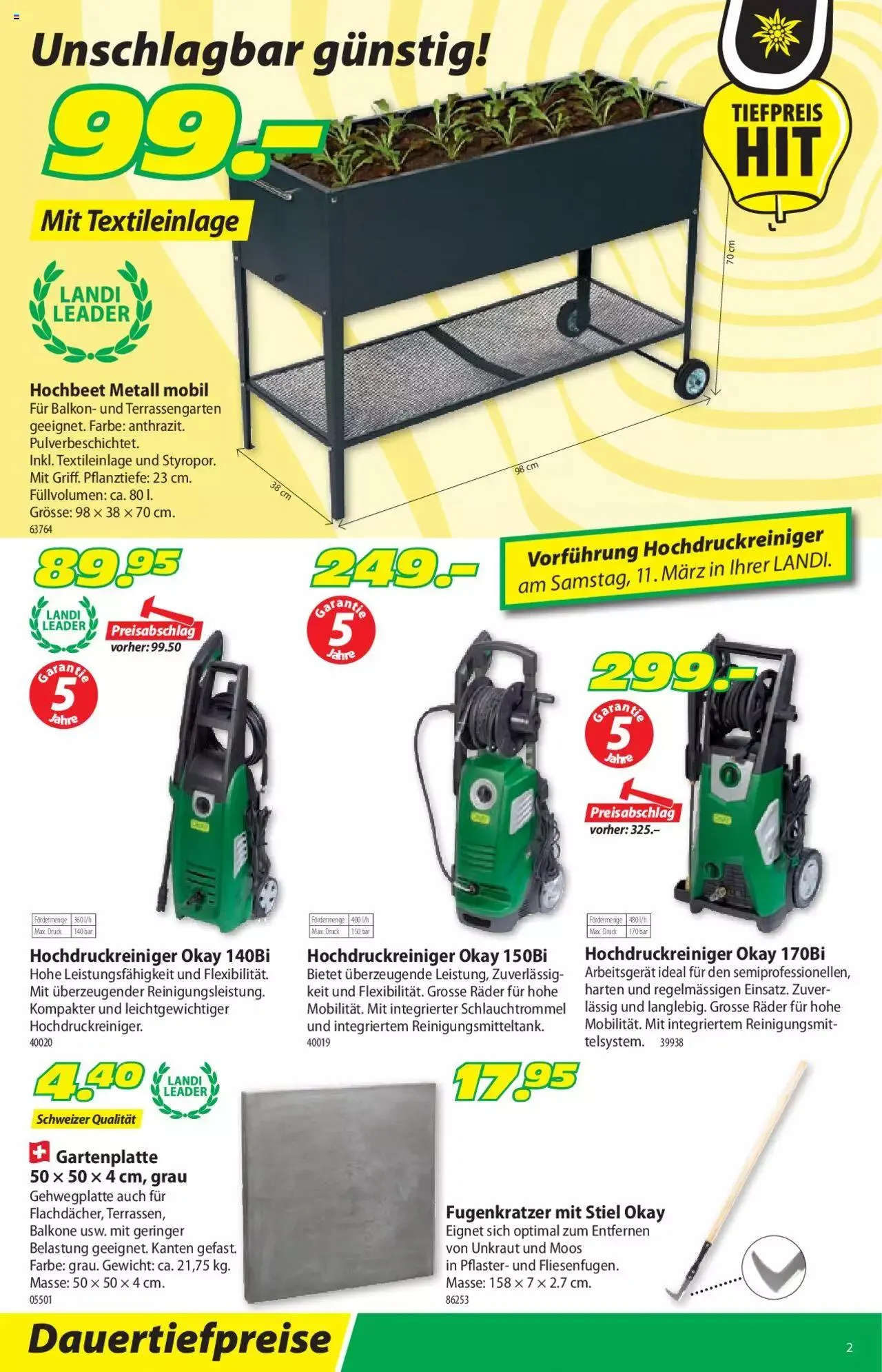 Landi Aktionen von 6. März bis 31. Dezember 2023 - Prospekt seite 2