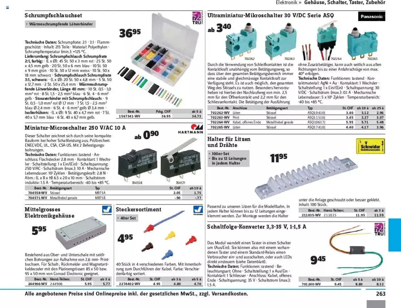 Conrad - Modellbahn 2021/22 von 1. Januar bis 31. Dezember 2023 - Prospekt seite  265