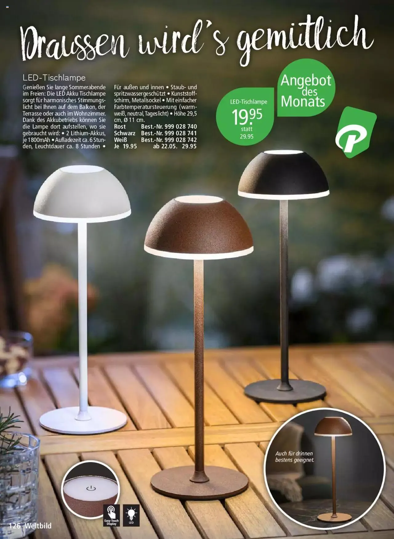 Weltbild Aktionen von 19. April bis 31. Dezember 2024 - Prospekt seite 126