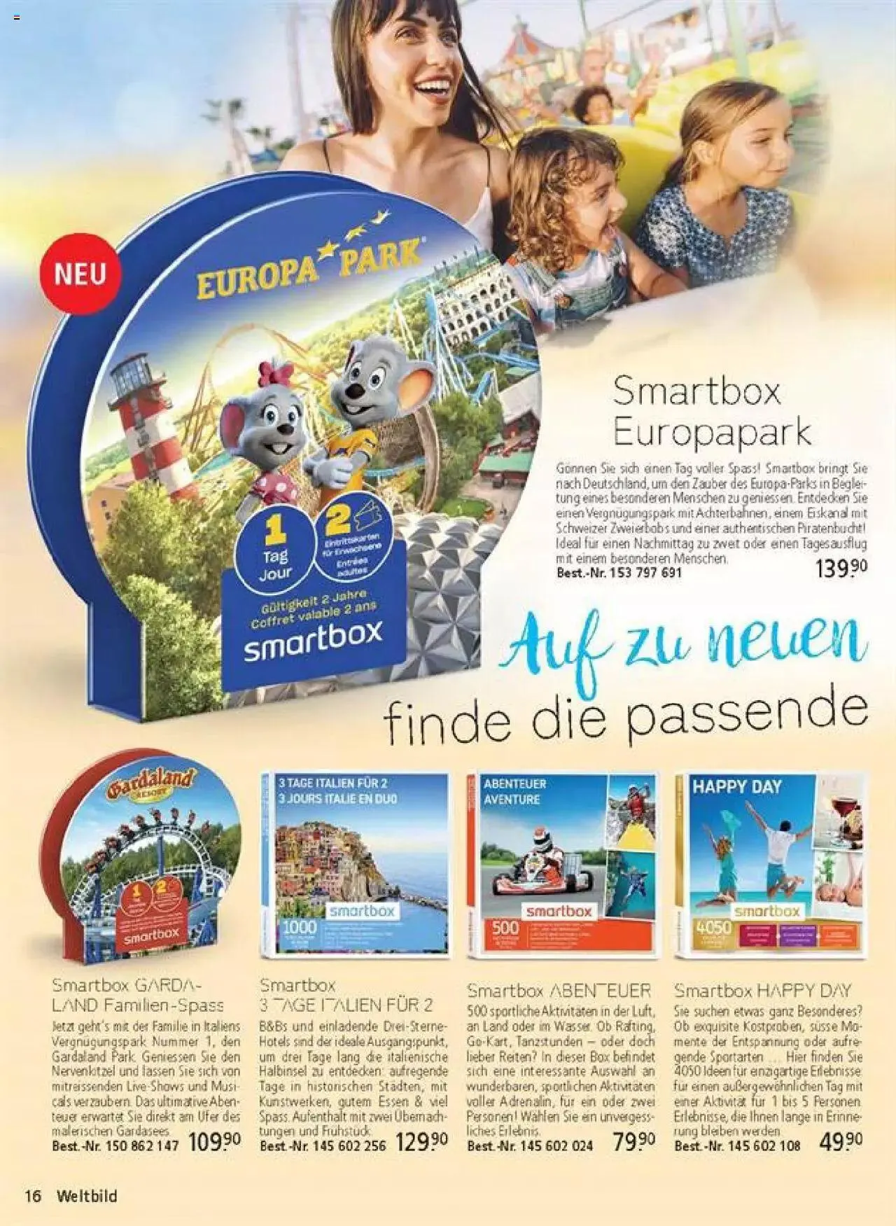 Weltbild Aktionen von 1. Juli bis 31. Juli 2024 - Prospekt seite  16