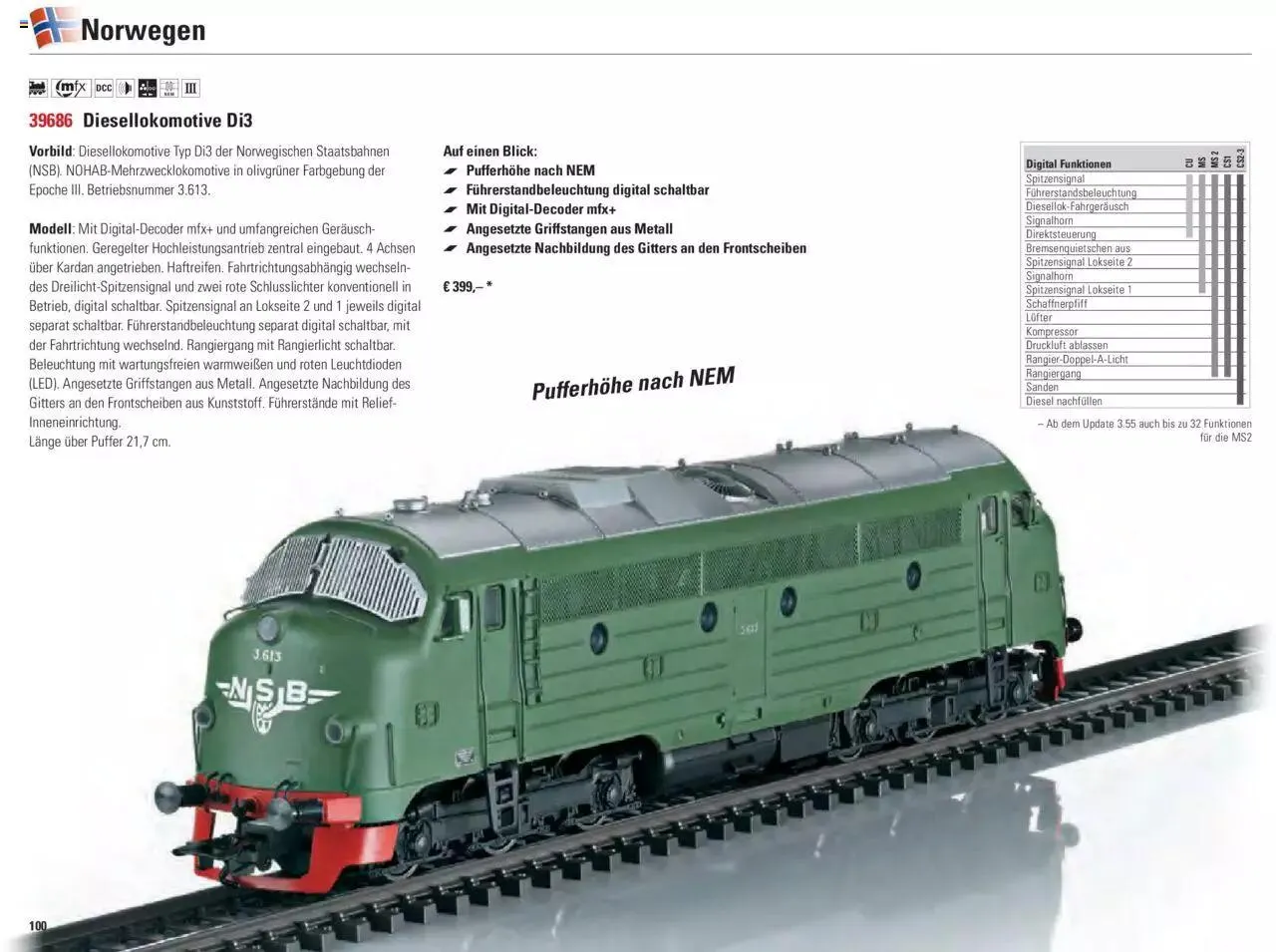 Conrad Märklin Neuheiten 2023 von 13. März bis 31. Dezember 2023 - Prospekt seite  102