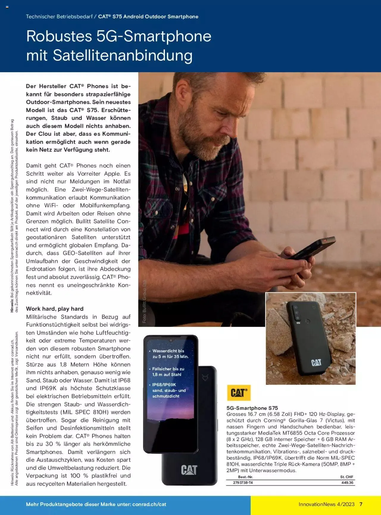 Conrad Aktionen von 16. Oktober bis 31. Dezember 2023 - Prospekt seite 7