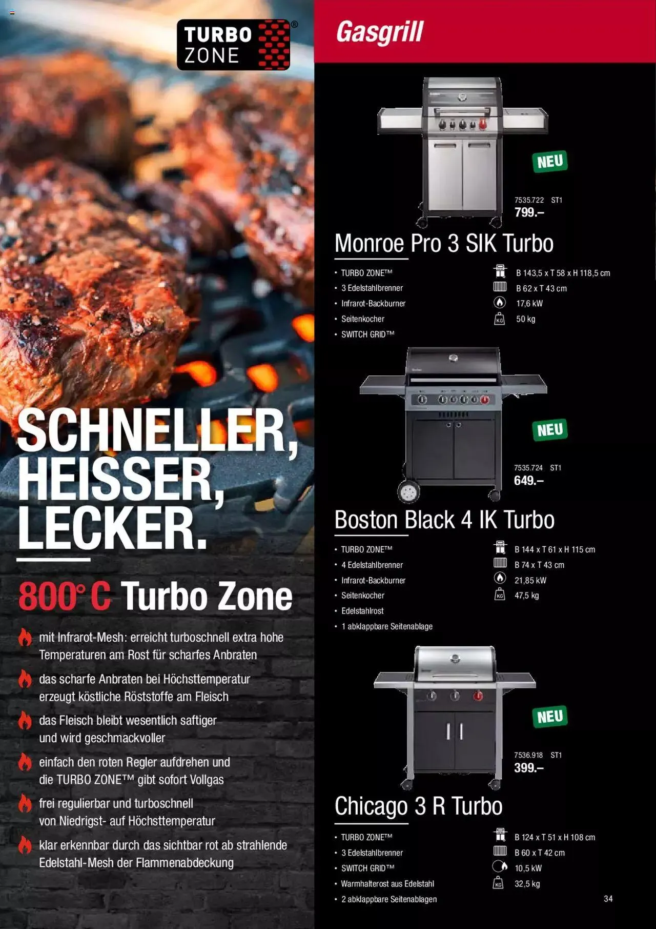 DO IT+GARDEN MIGROS - Grill von 22. März bis 31. Dezember 2023 - Prospekt seite  34