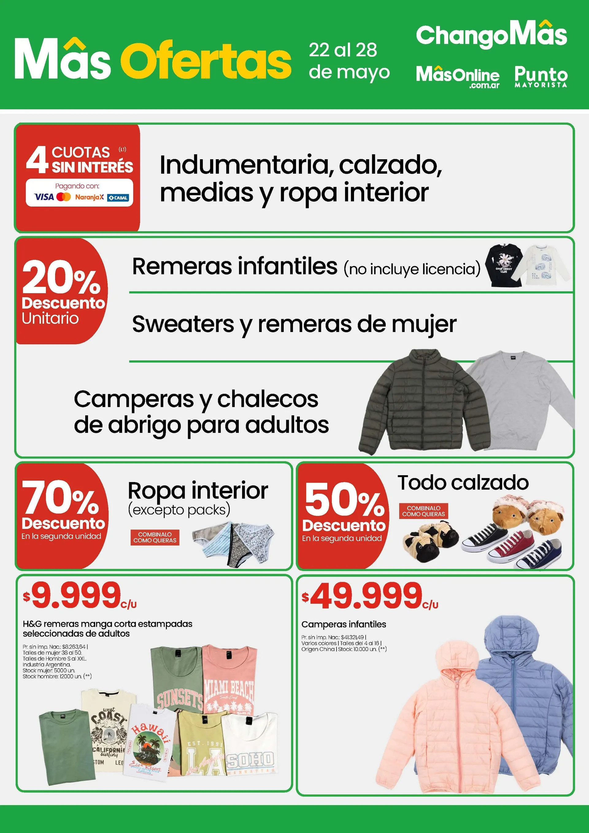 Ofertas de ChangoMas Ofertas y descuentos 22 de mayo al 25 de mayo 2025 - Página 10 del catálogo